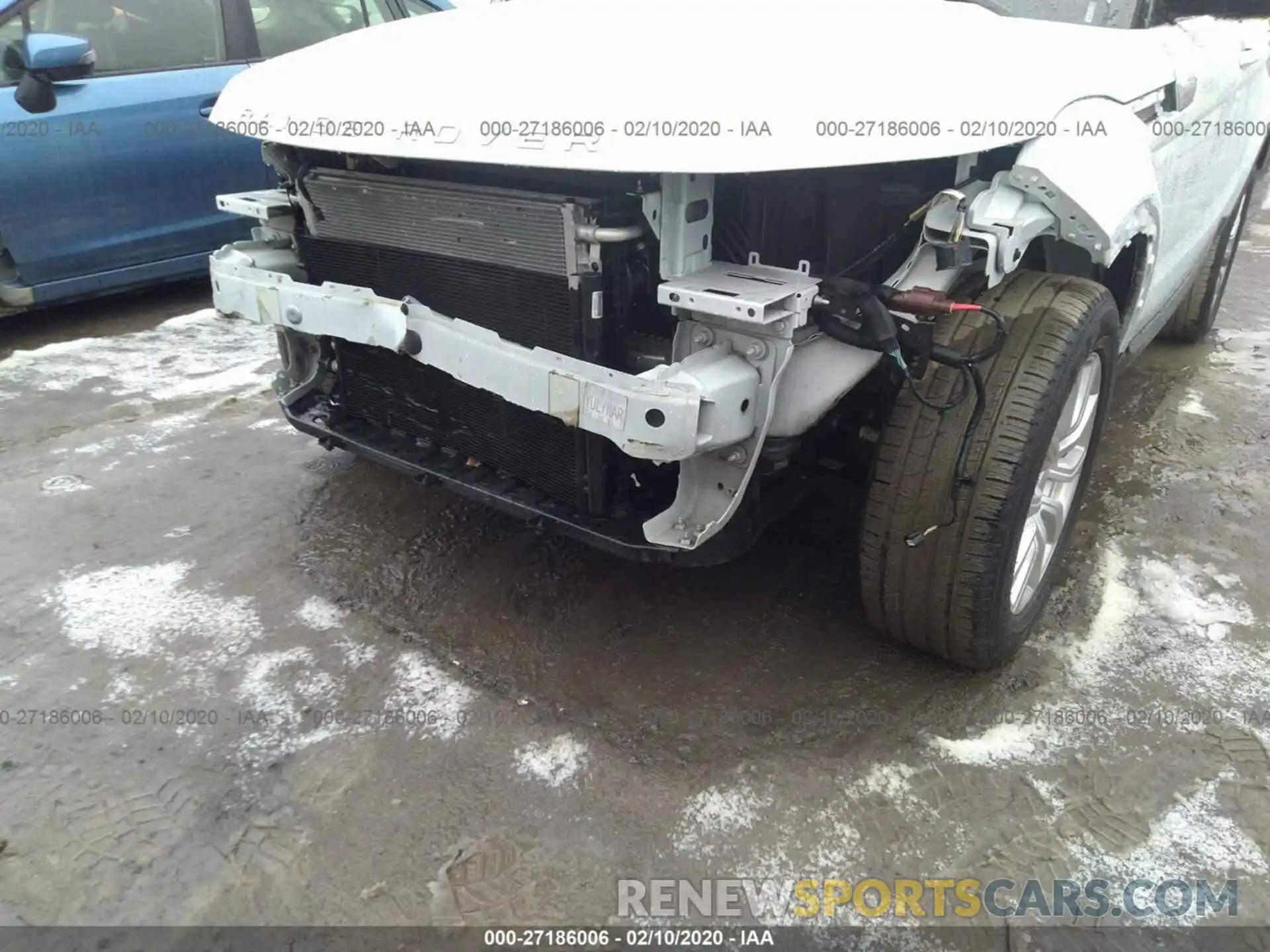 6 Фотография поврежденного автомобиля SALVP2RX1KH339828 LAND ROVER RANGE ROVER EVOQU 2019