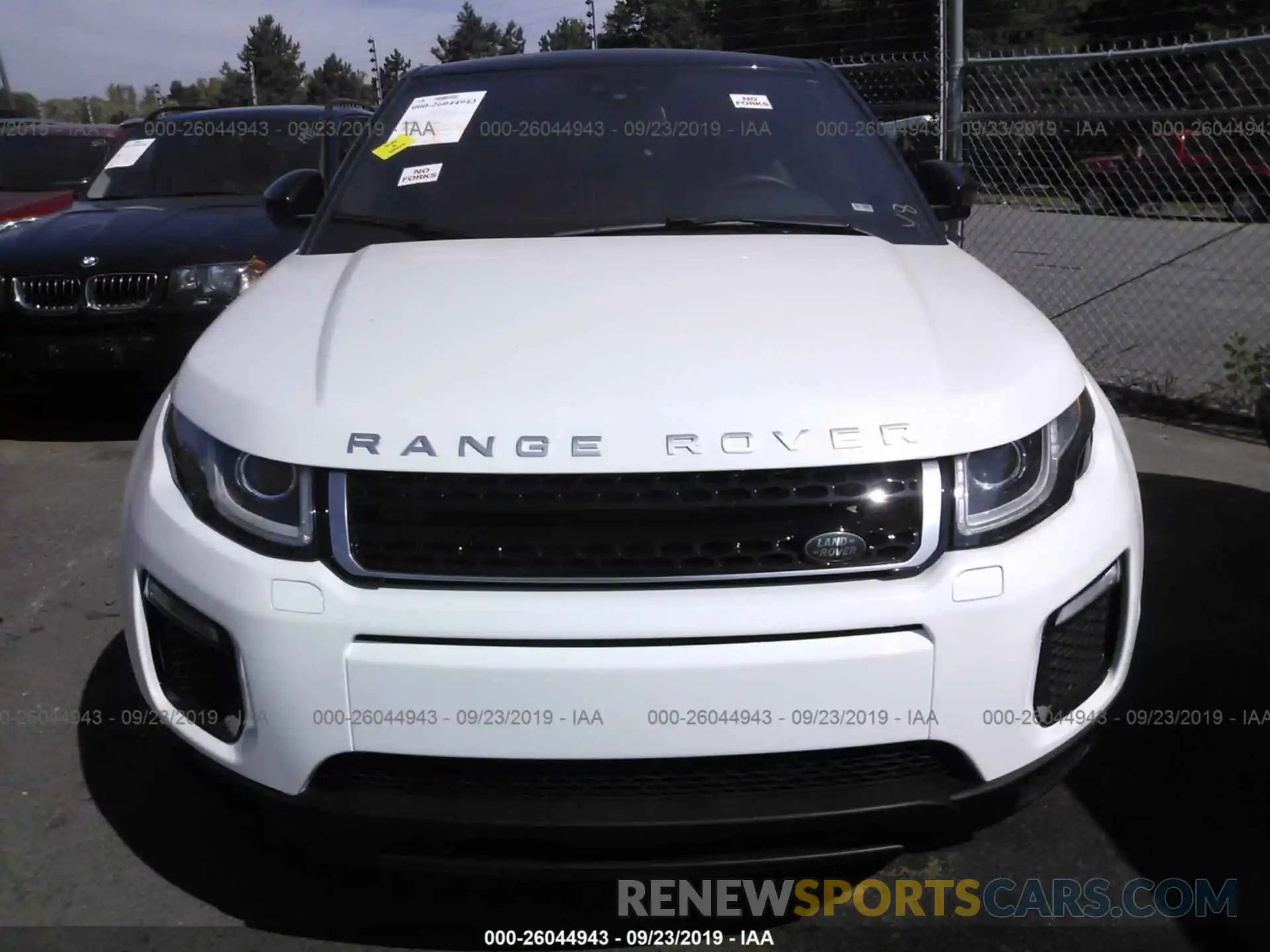 6 Photograph of a damaged car SALVP2RX2KH332743 LAND ROVER RANGE ROVER EVOQU 2019