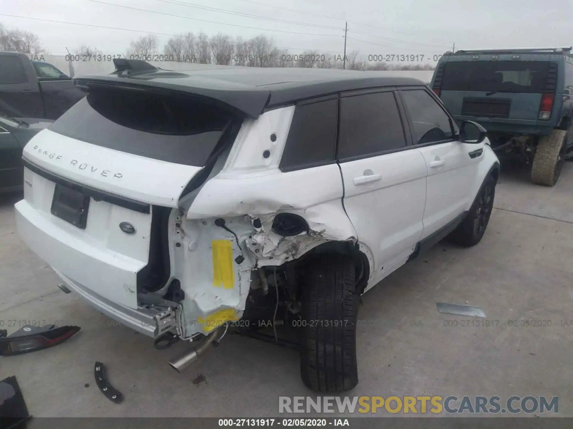 4 Photograph of a damaged car SALVP2RX2KH339448 LAND ROVER RANGE ROVER EVOQU 2019