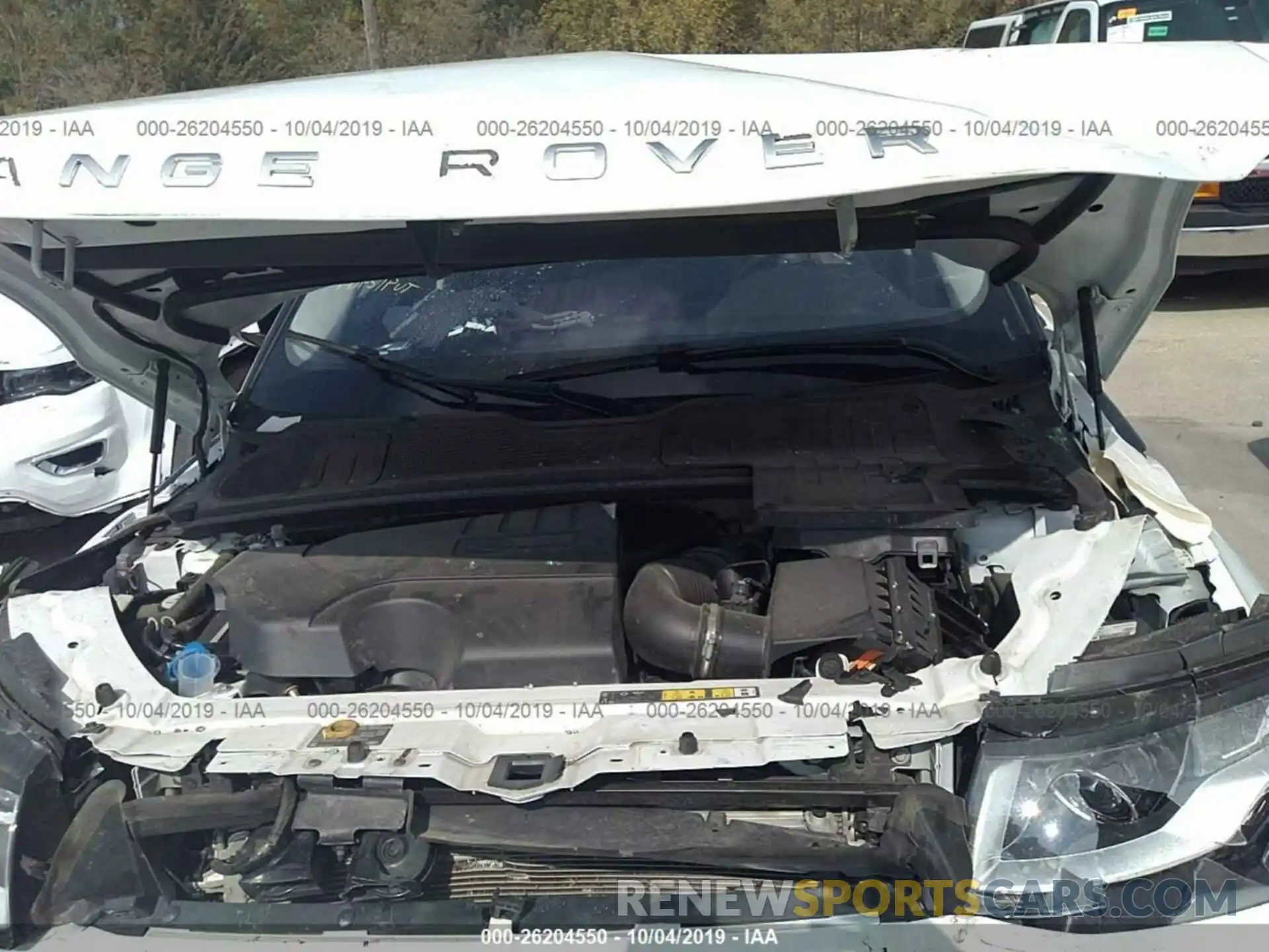 10 Photograph of a damaged car SALVP2RX2KH347422 LAND ROVER RANGE ROVER EVOQU 2019