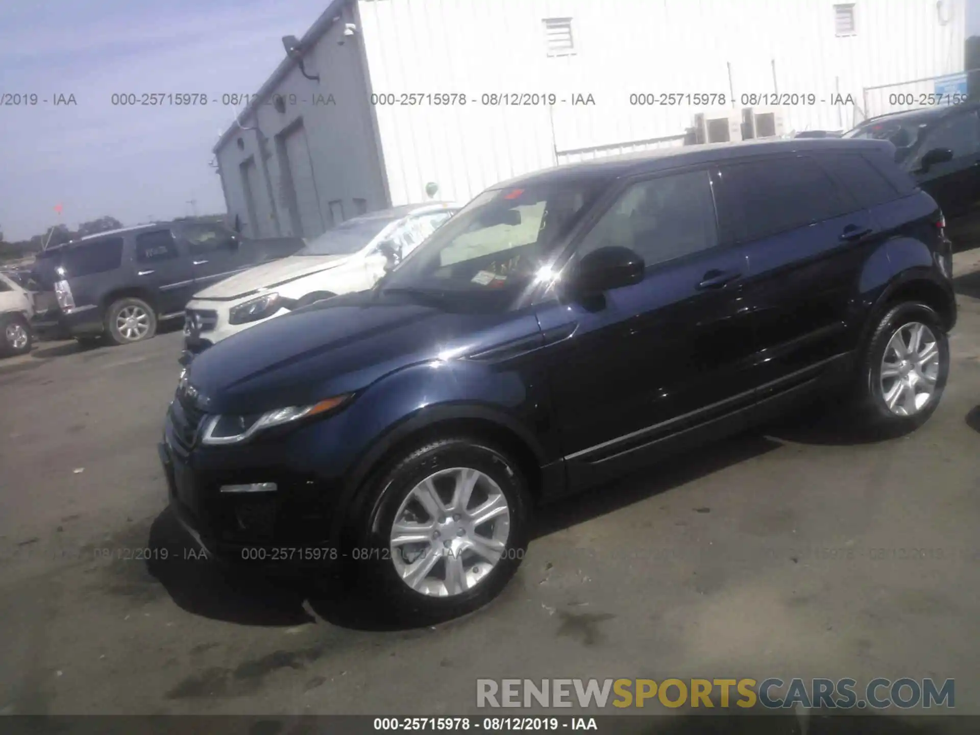 2 Photograph of a damaged car SALVP2RX3KH348854 LAND ROVER RANGE ROVER EVOQU 2019