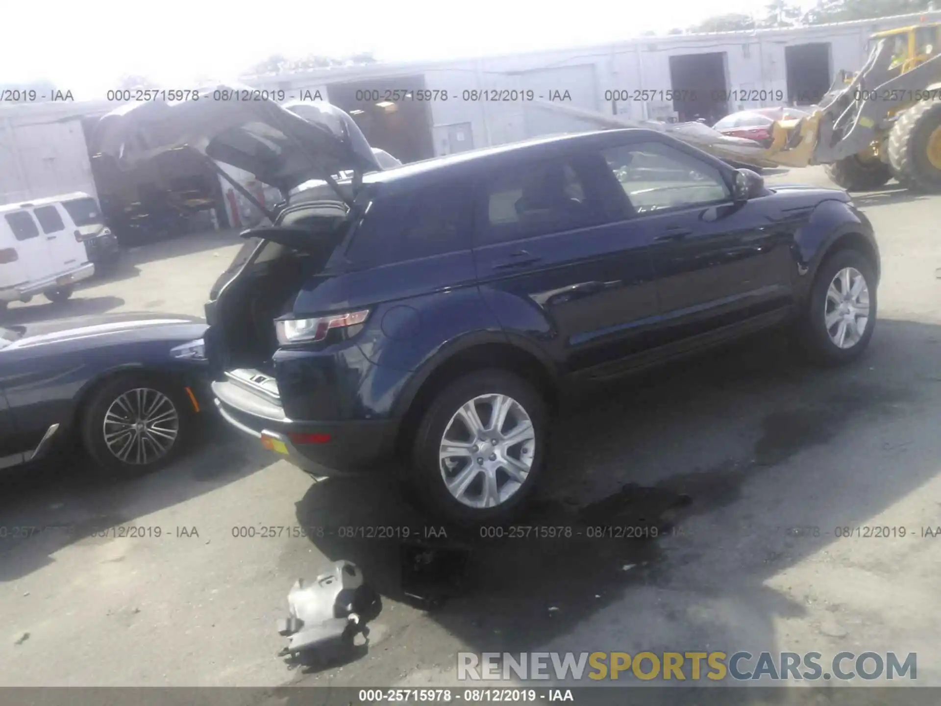 4 Photograph of a damaged car SALVP2RX3KH348854 LAND ROVER RANGE ROVER EVOQU 2019