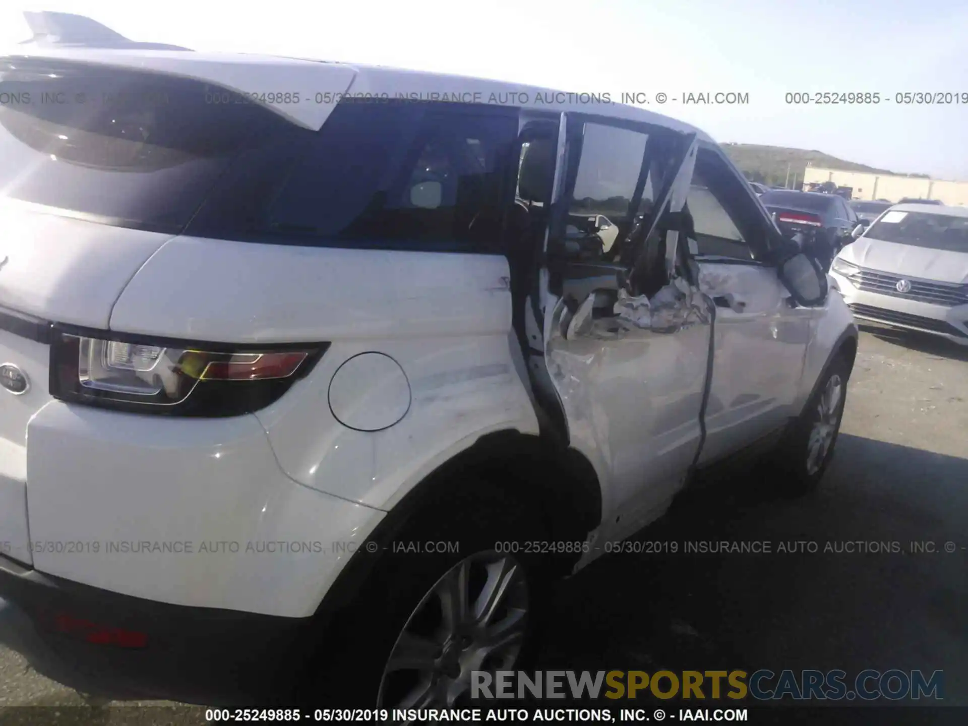 6 Photograph of a damaged car SALVP2RX5KH342098 LAND ROVER RANGE ROVER EVOQU 2019