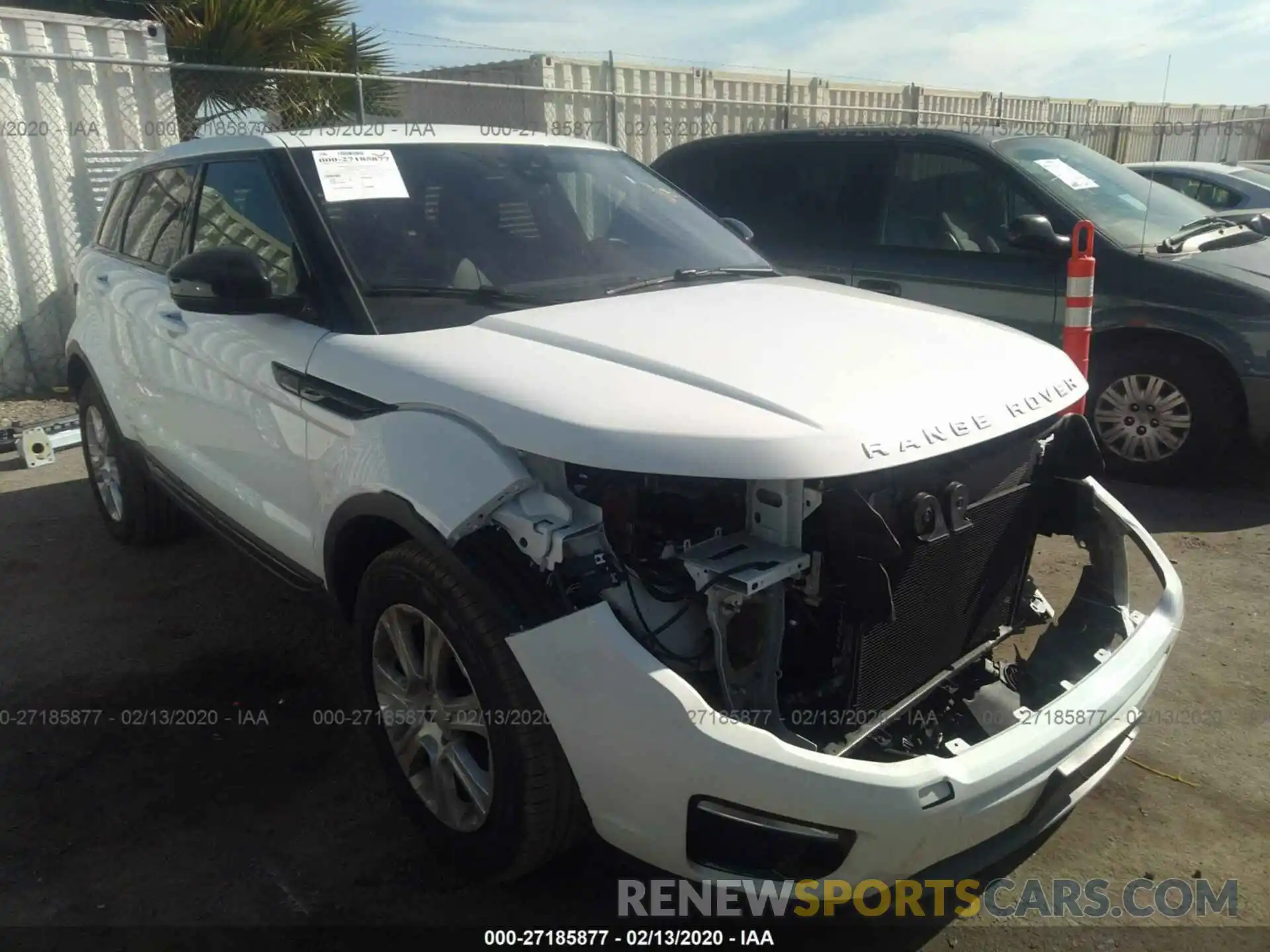 1 Photograph of a damaged car SALVP2RX7KH332513 LAND ROVER RANGE ROVER EVOQU 2019