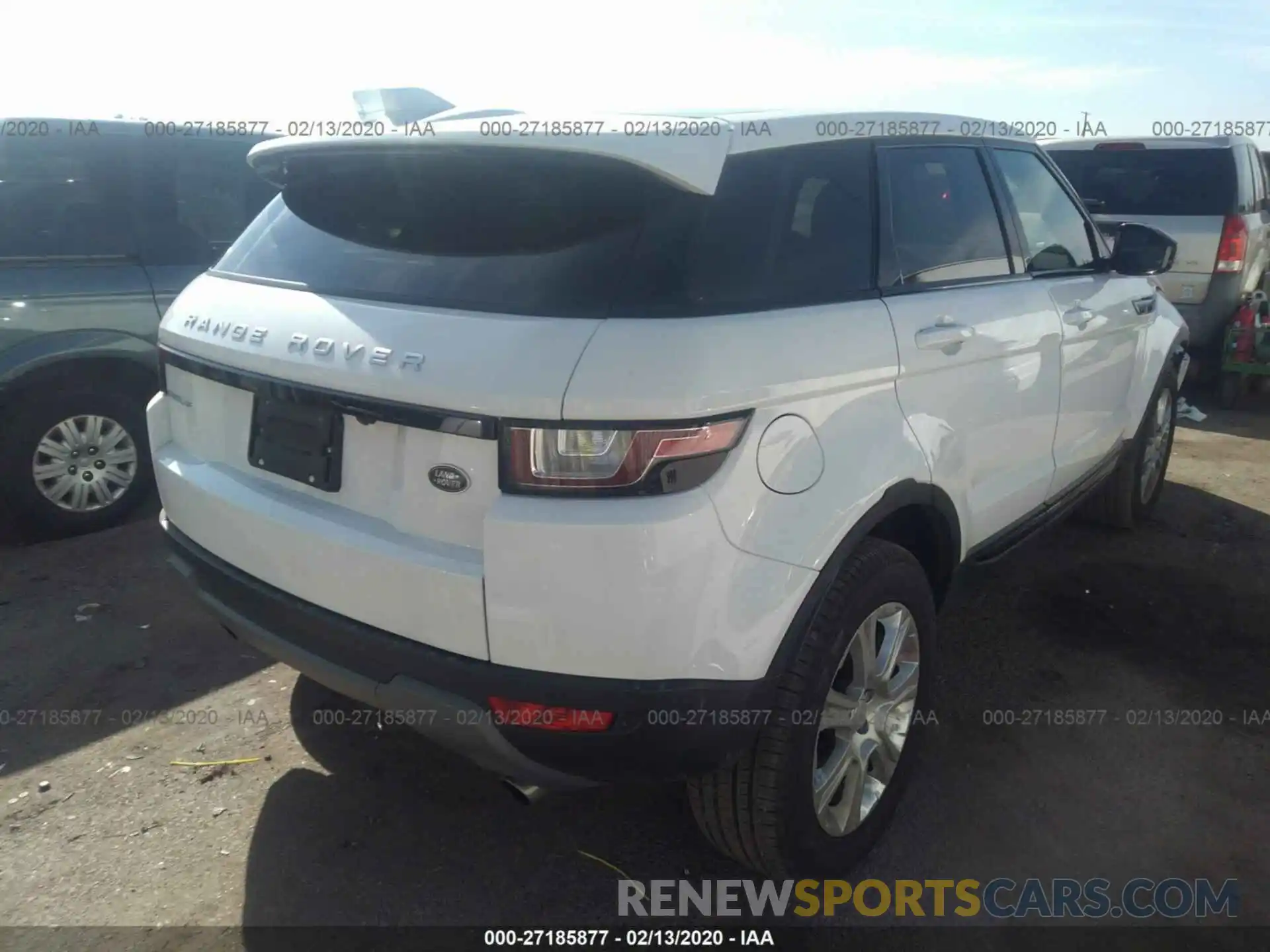 4 Фотография поврежденного автомобиля SALVP2RX7KH332513 LAND ROVER RANGE ROVER EVOQU 2019