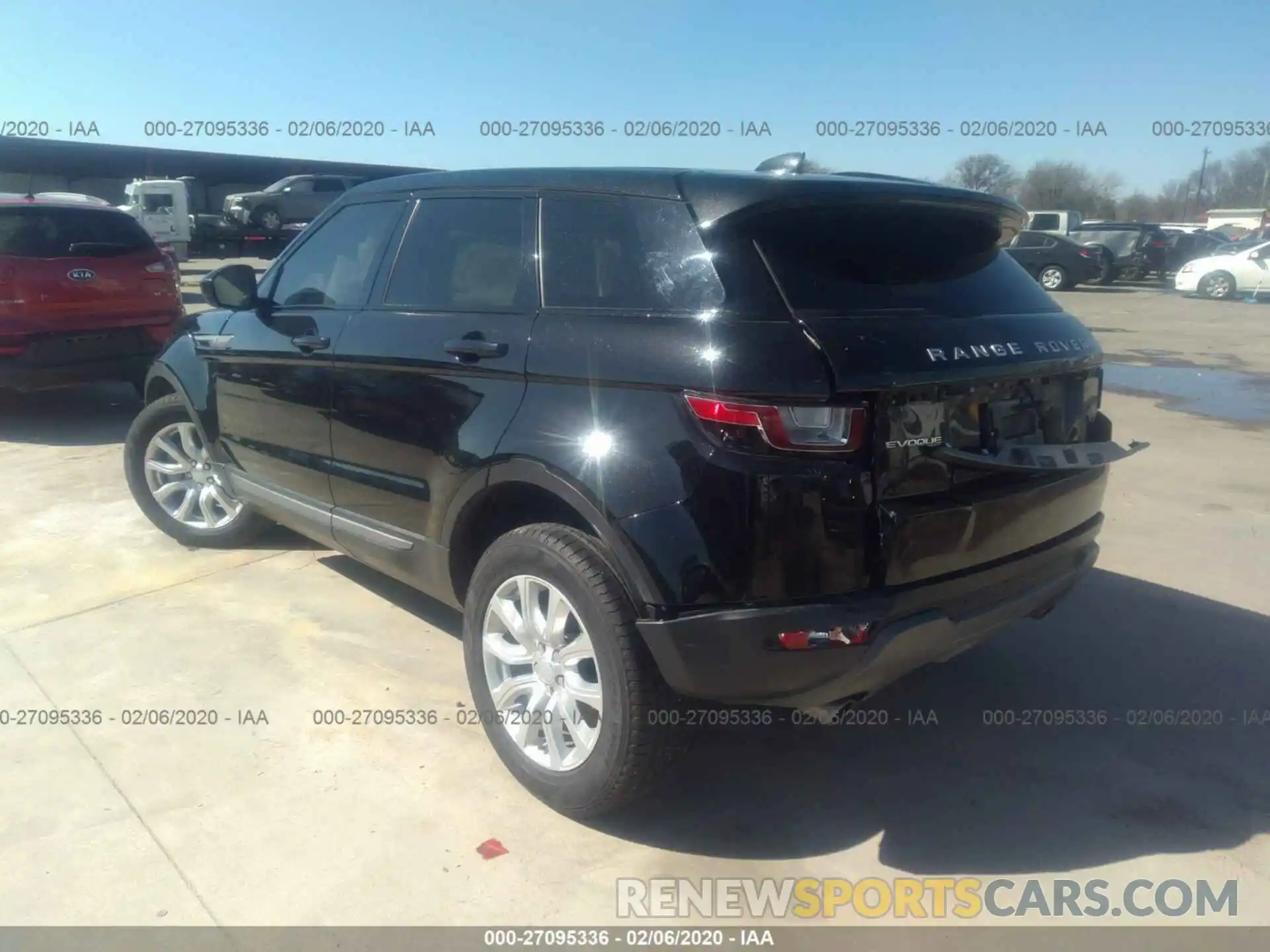 3 Фотография поврежденного автомобиля SALVP2RX7KH346895 LAND ROVER RANGE ROVER EVOQU 2019