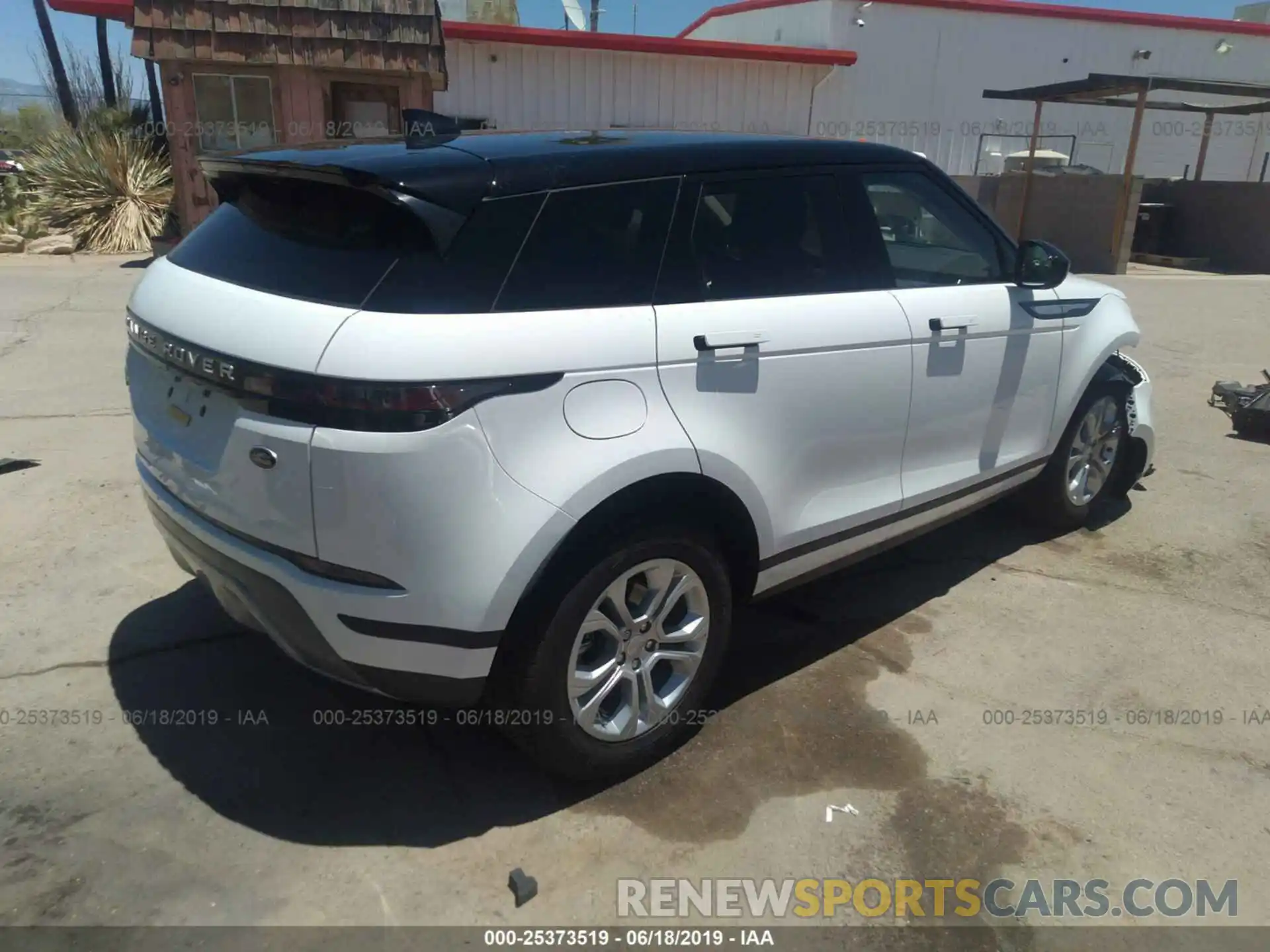 4 Фотография поврежденного автомобиля SALZJ2FX4LH004409 LAND ROVER RANGE ROVER EVOQU 2020