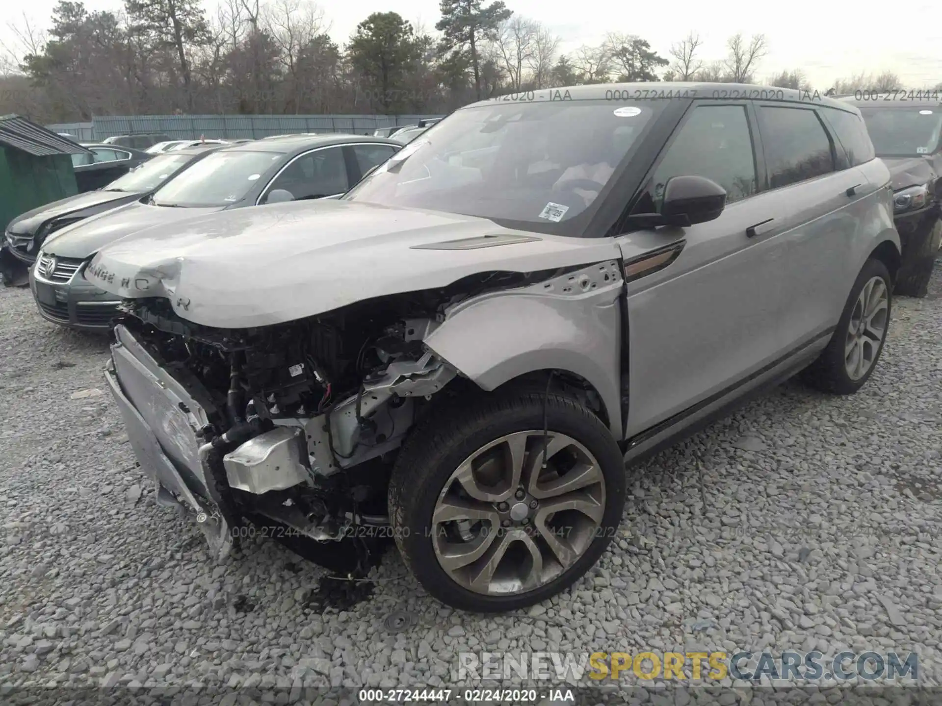 2 Photograph of a damaged car SALZL2FX4LH047934 LAND ROVER RANGE ROVER EVOQU 2020