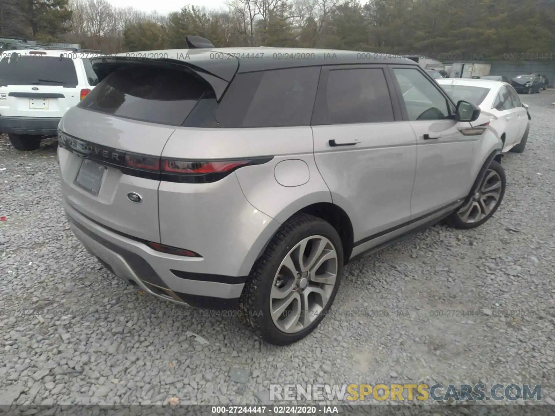 4 Photograph of a damaged car SALZL2FX4LH047934 LAND ROVER RANGE ROVER EVOQU 2020