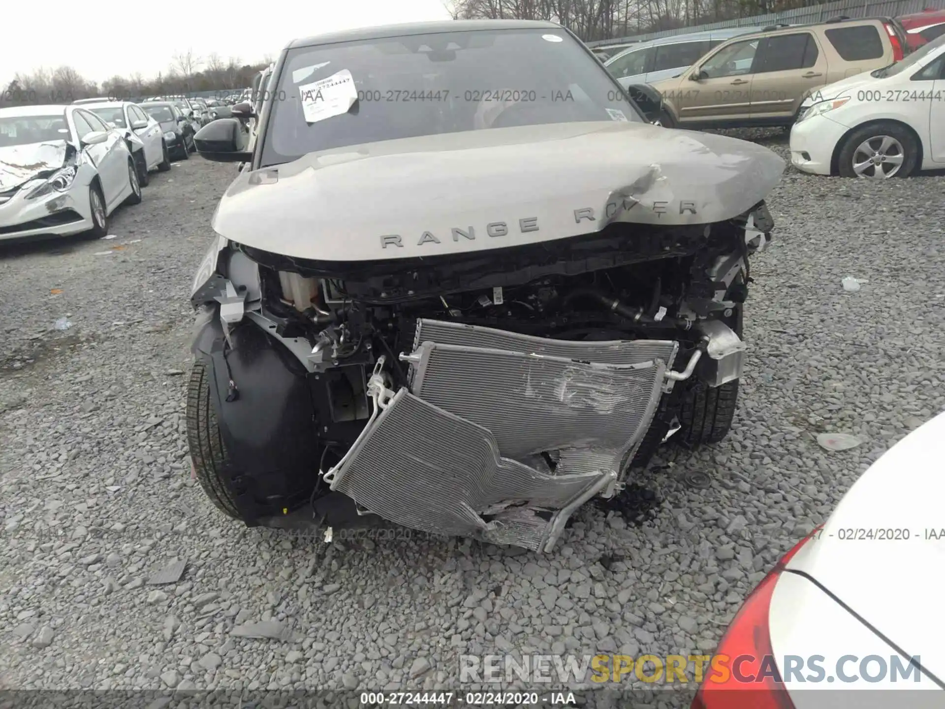 6 Photograph of a damaged car SALZL2FX4LH047934 LAND ROVER RANGE ROVER EVOQU 2020