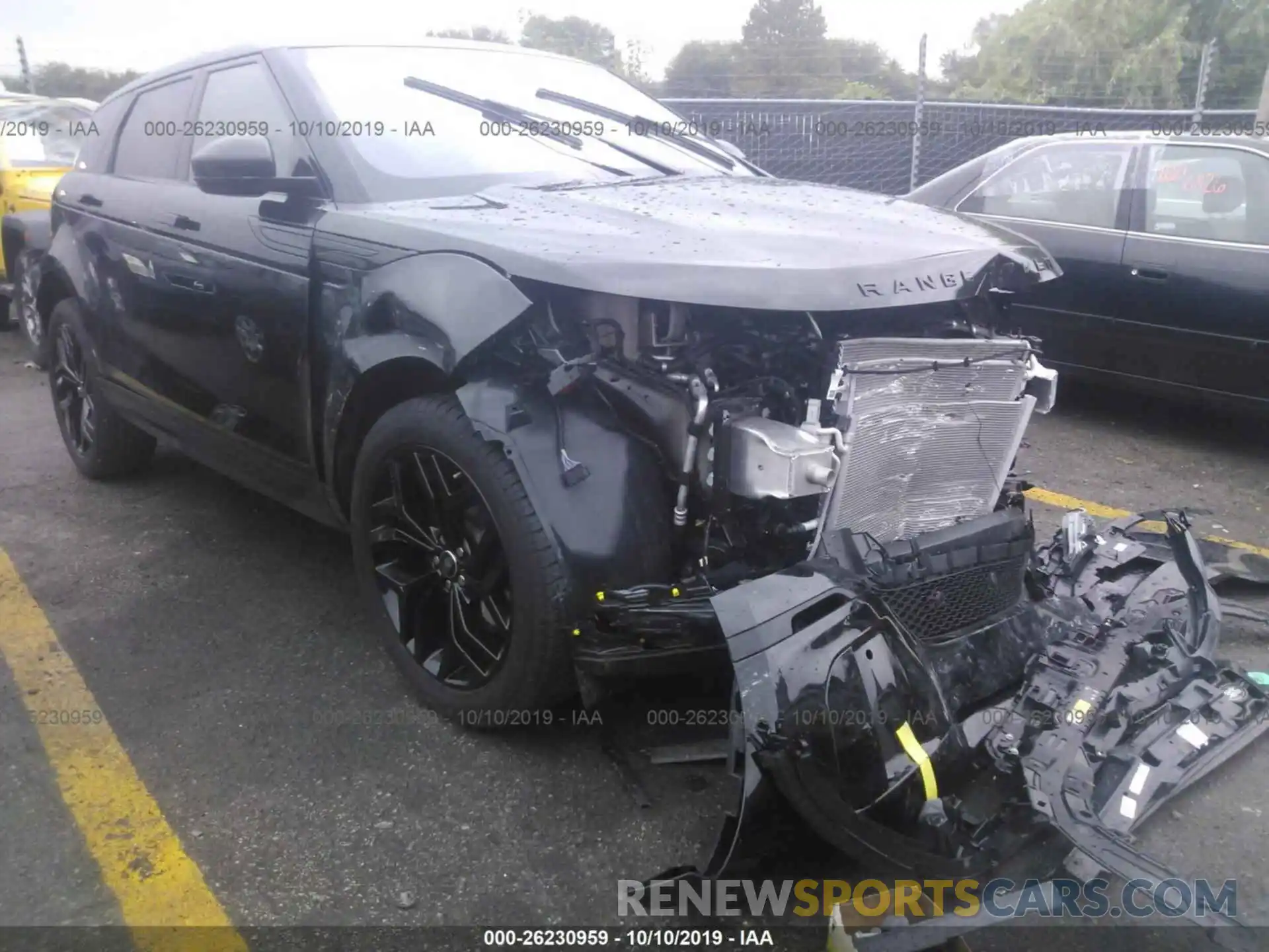 1 Photograph of a damaged car SALZP2FX2LH033258 LAND ROVER RANGE ROVER EVOQU 2020