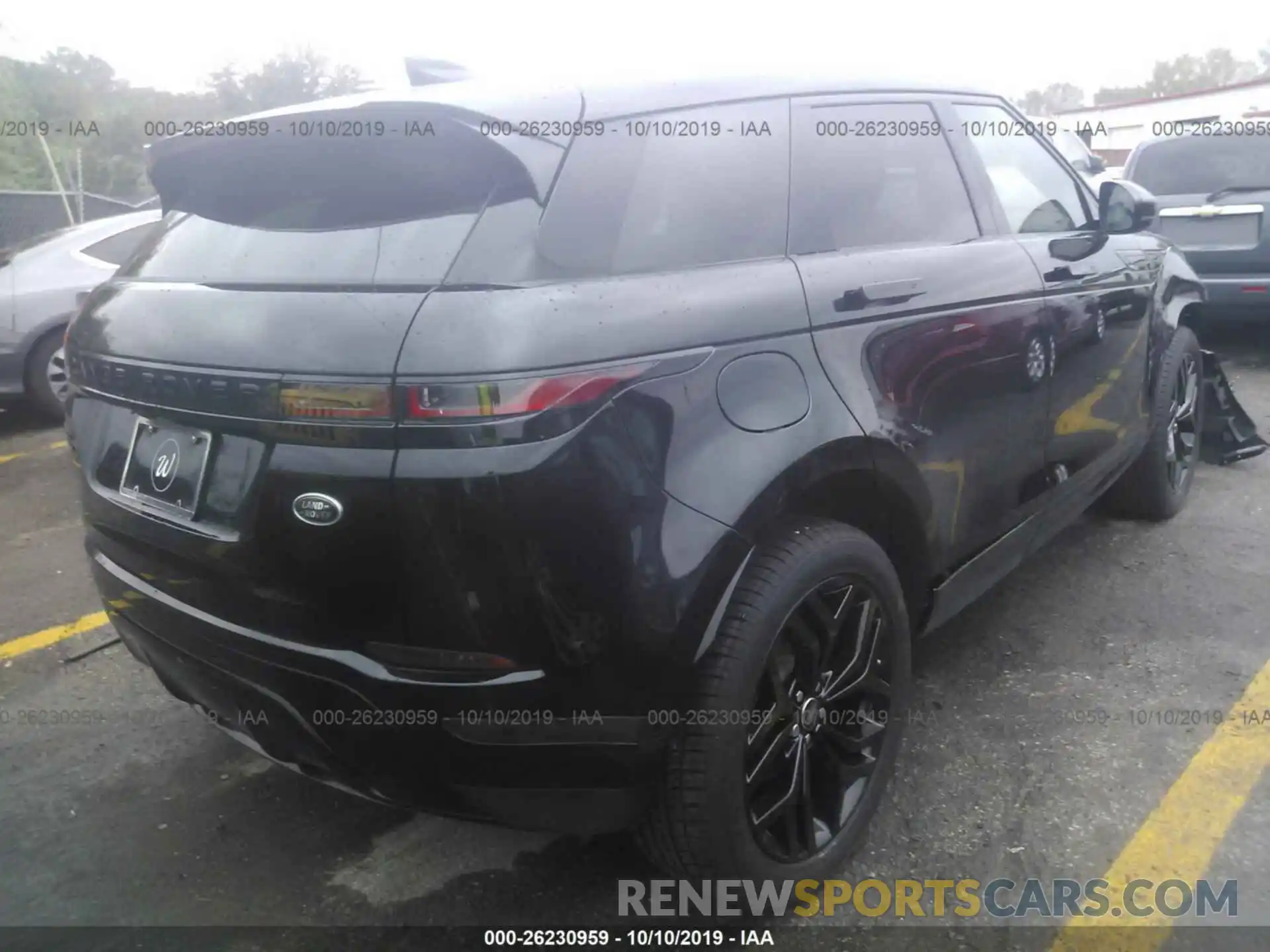 4 Photograph of a damaged car SALZP2FX2LH033258 LAND ROVER RANGE ROVER EVOQU 2020