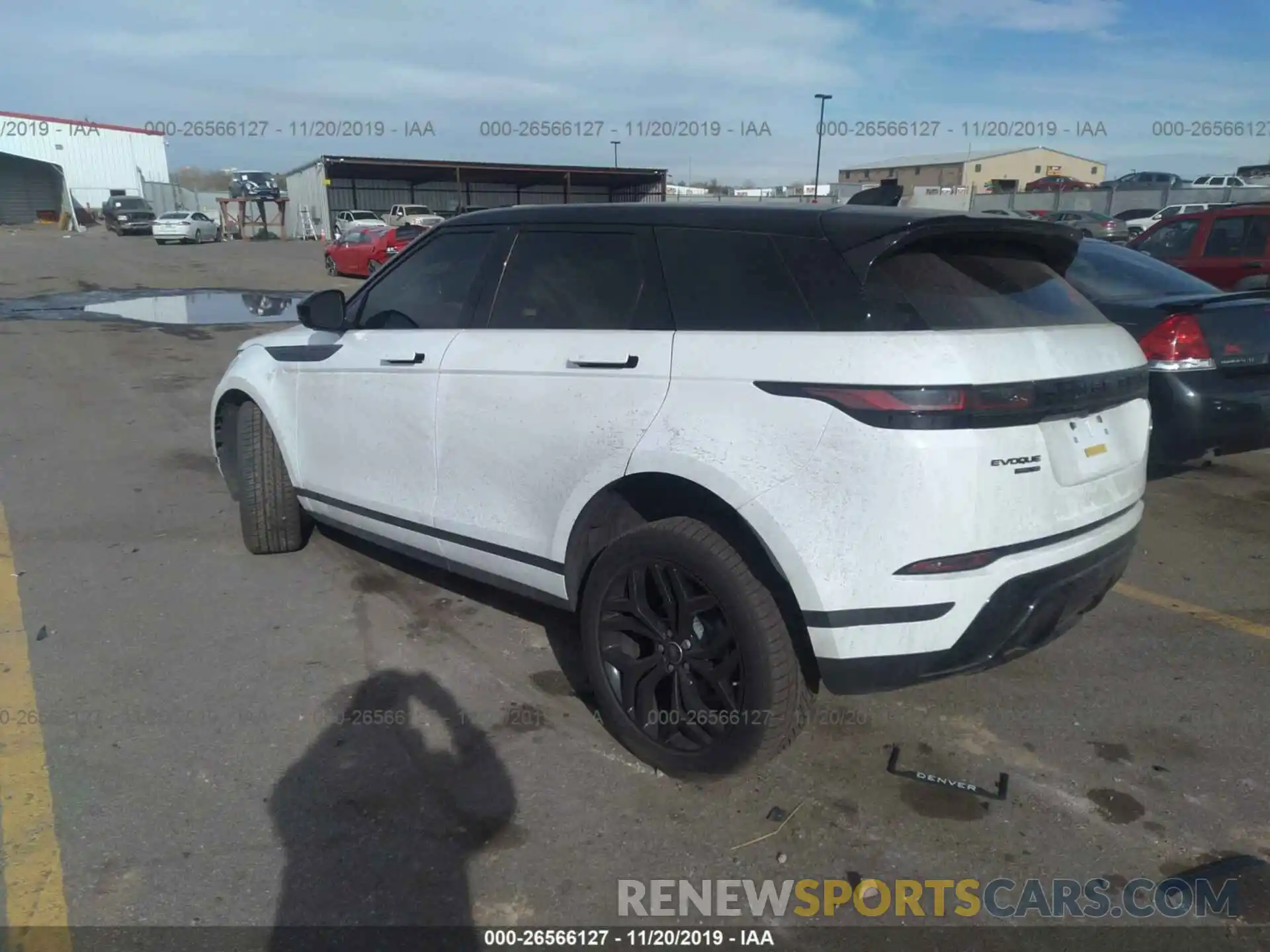 3 Фотография поврежденного автомобиля SALZP2FX8LH033300 LAND ROVER RANGE ROVER EVOQU 2020