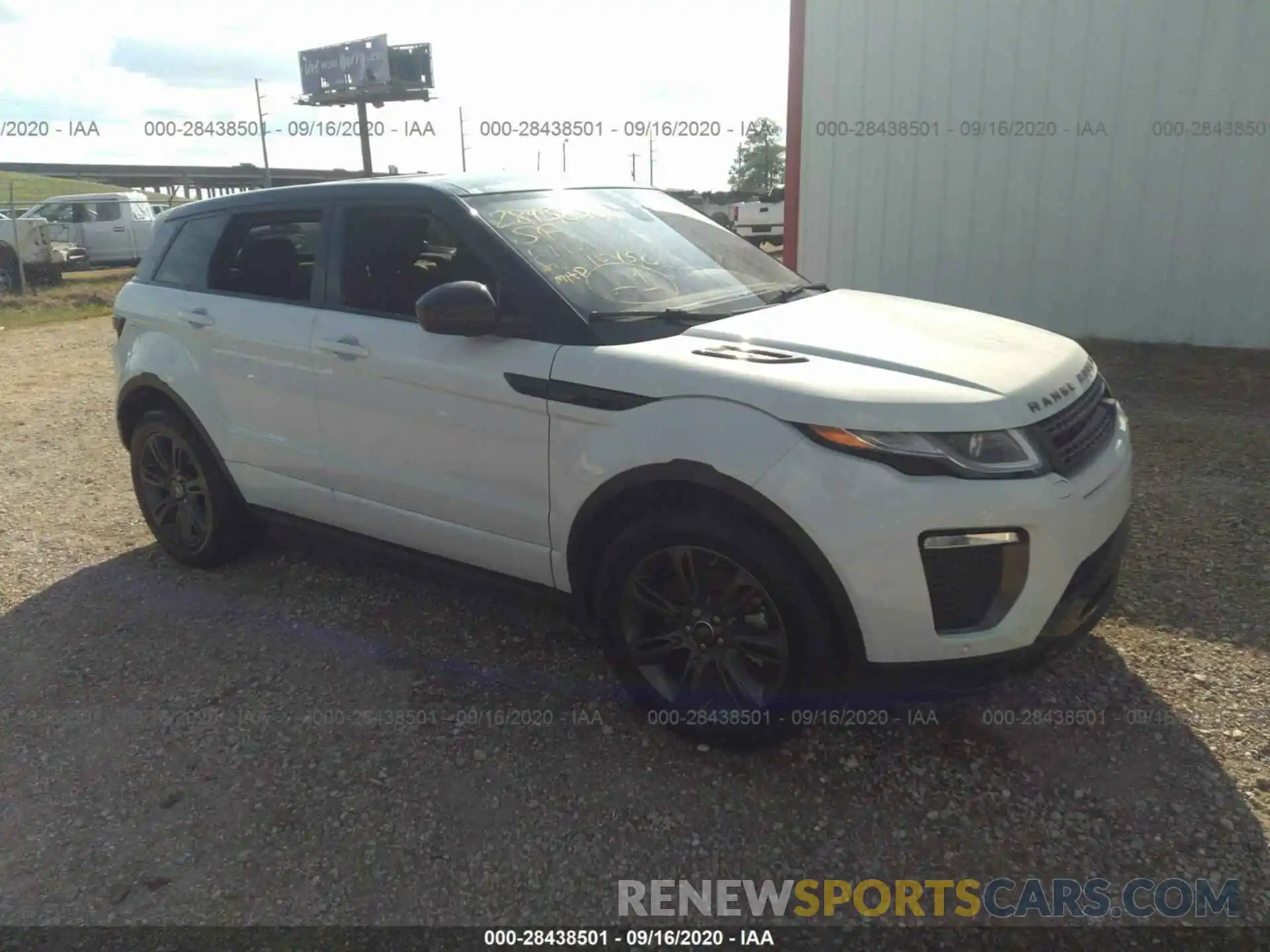 1 Фотография поврежденного автомобиля SALVC2RX5KH338502 LAND ROVER RANGE ROVER EVOQUE 2019