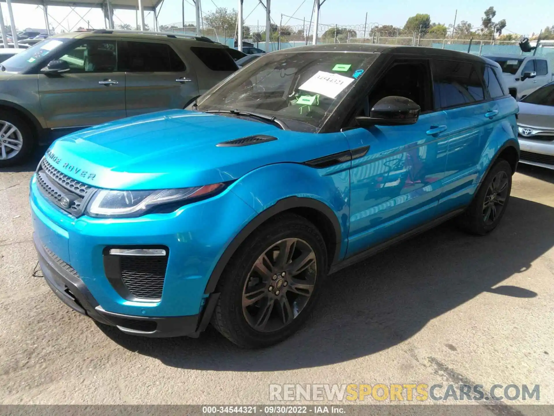 2 Фотография поврежденного автомобиля SALVC2RX9KH341368 LAND ROVER RANGE ROVER EVOQUE 2019