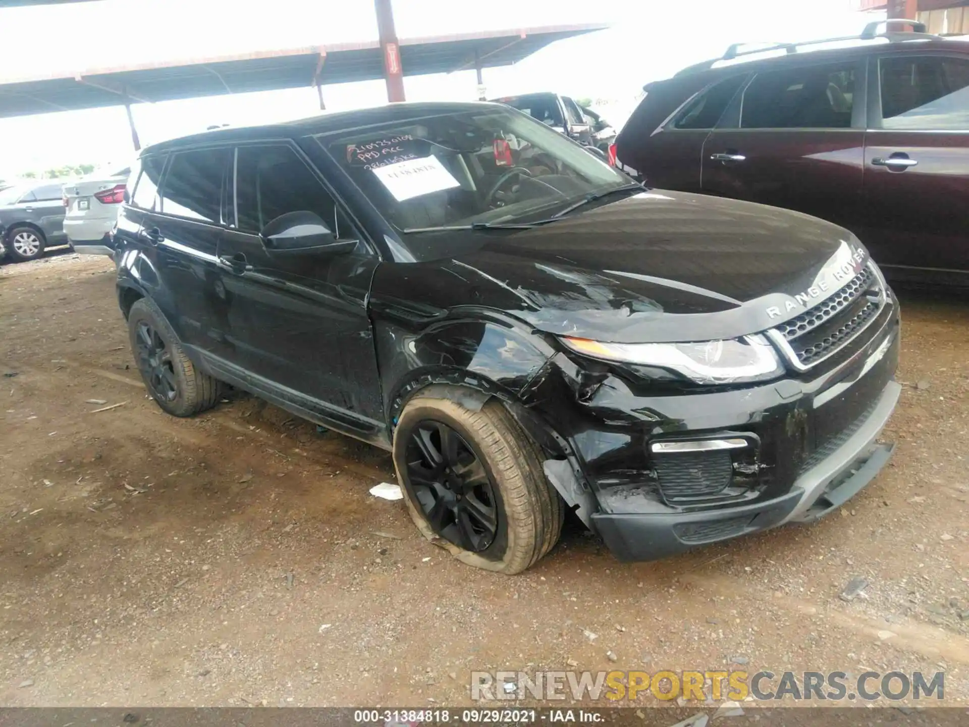 1 Фотография поврежденного автомобиля SALVP2RX0KH347998 LAND ROVER RANGE ROVER EVOQUE 2019