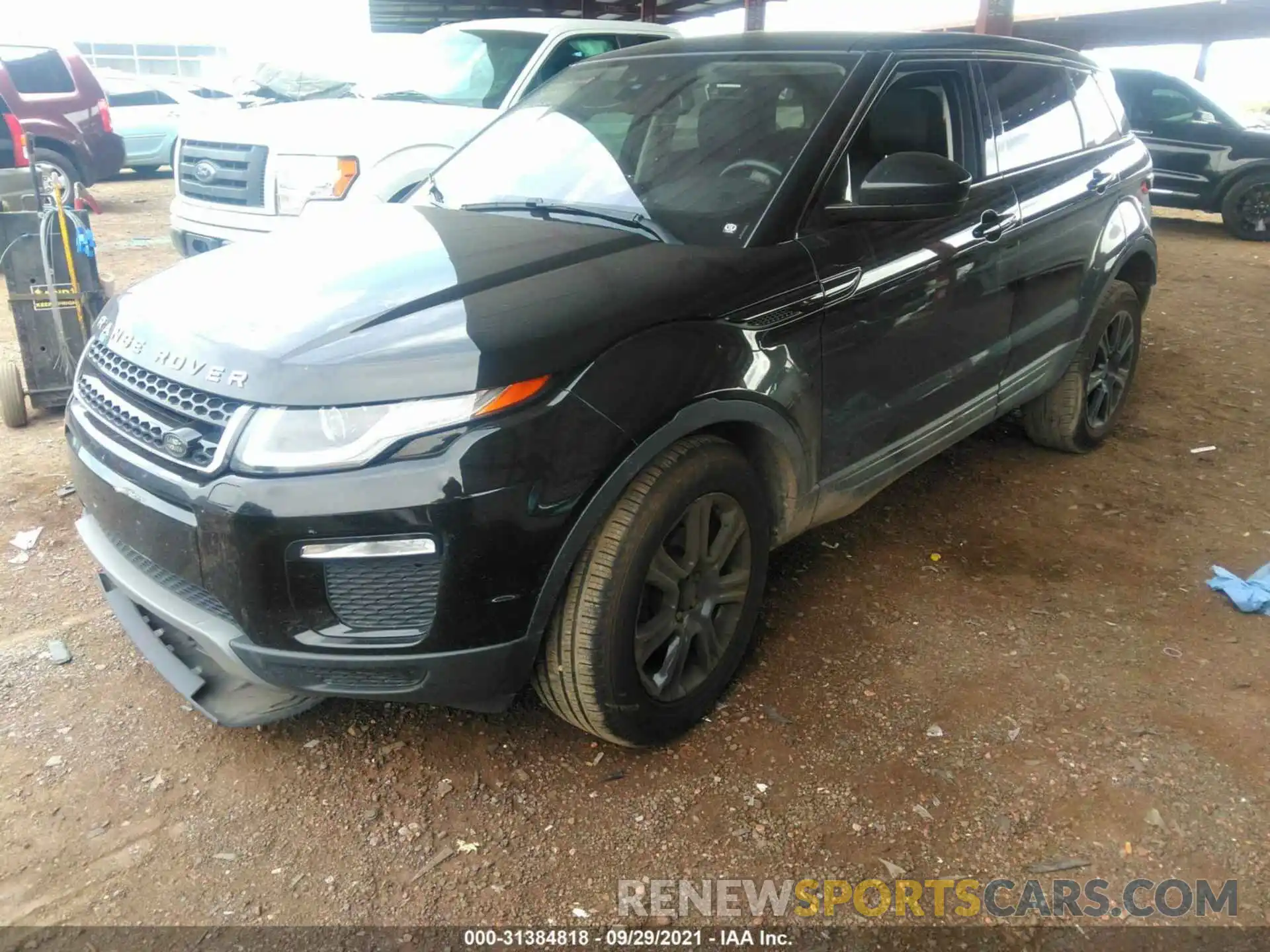 2 Фотография поврежденного автомобиля SALVP2RX0KH347998 LAND ROVER RANGE ROVER EVOQUE 2019