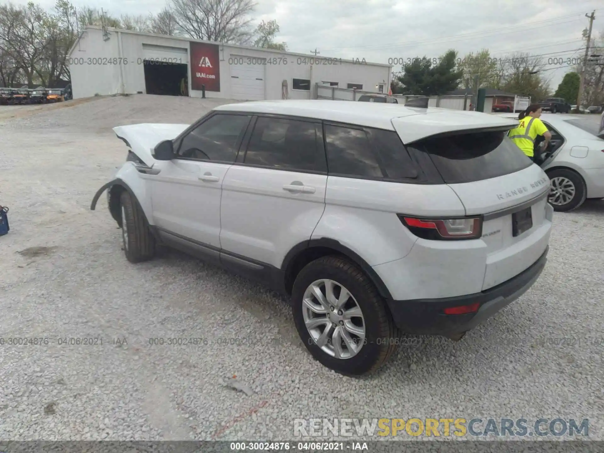 3 Photograph of a damaged car SALVP2RX0KH348763 LAND ROVER RANGE ROVER EVOQUE 2019