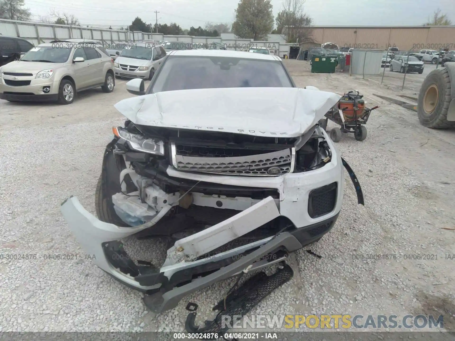 6 Photograph of a damaged car SALVP2RX0KH348763 LAND ROVER RANGE ROVER EVOQUE 2019