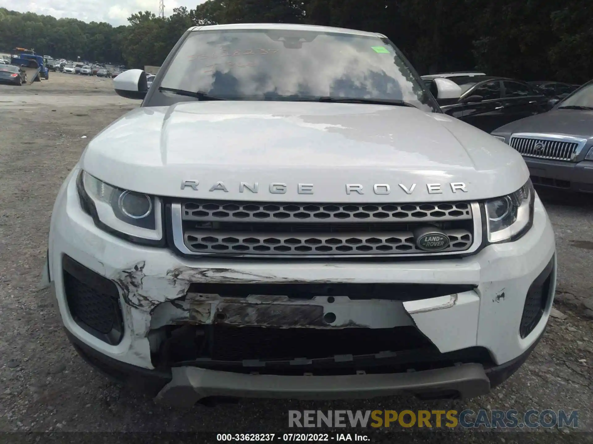 6 Photograph of a damaged car SALVP2RX2KH329017 LAND ROVER RANGE ROVER EVOQUE 2019