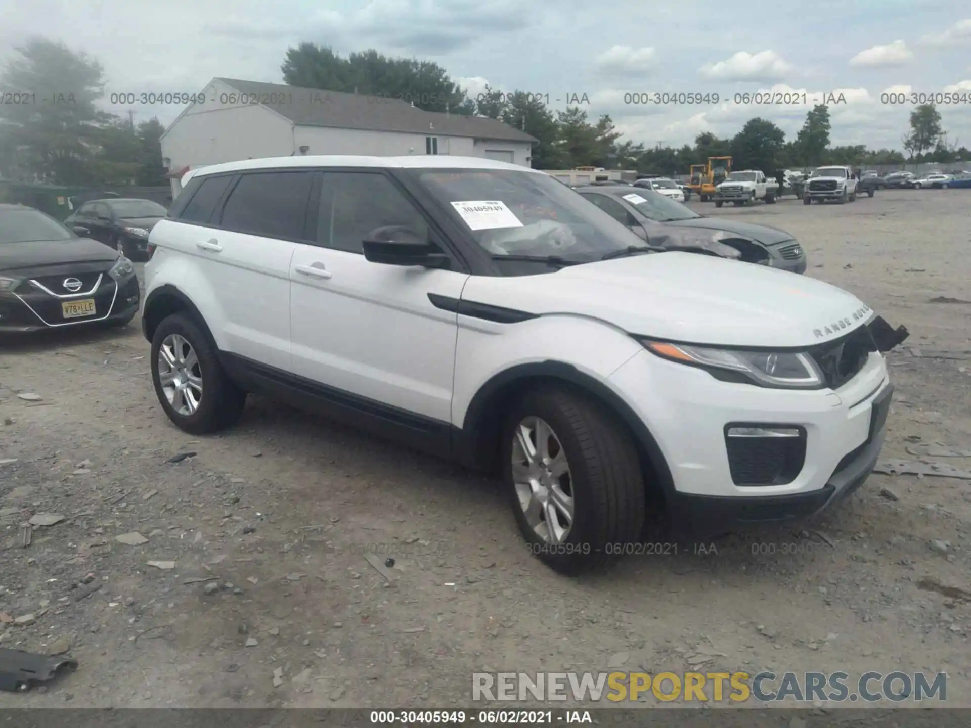 1 Фотография поврежденного автомобиля SALVP2RX2KH330393 LAND ROVER RANGE ROVER EVOQUE 2019