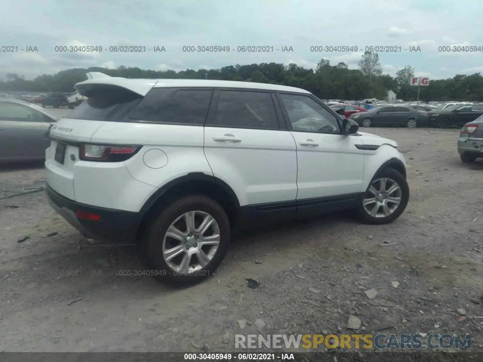 4 Фотография поврежденного автомобиля SALVP2RX2KH330393 LAND ROVER RANGE ROVER EVOQUE 2019