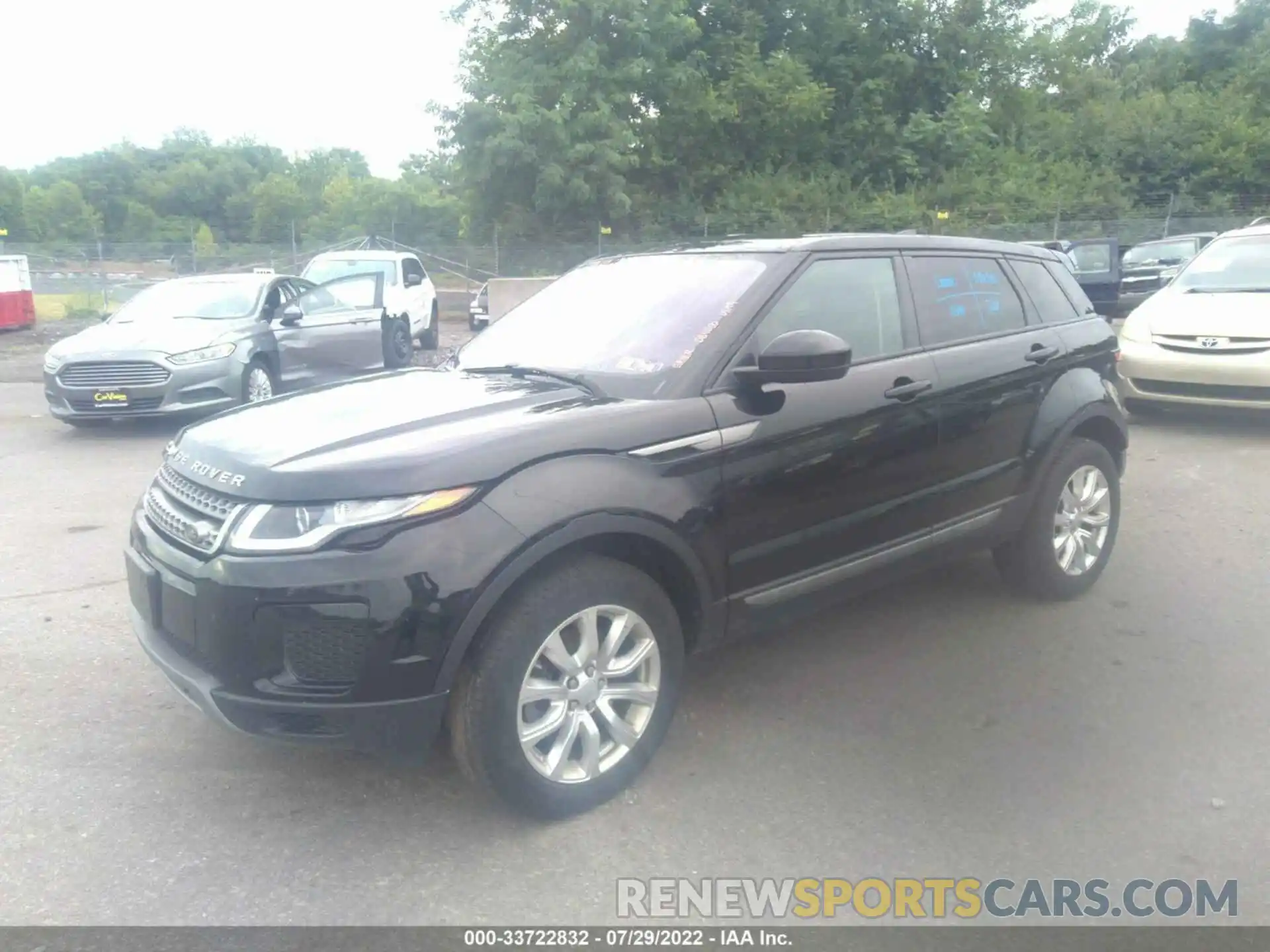 2 Фотография поврежденного автомобиля SALVP2RX2KH345492 LAND ROVER RANGE ROVER EVOQUE 2019