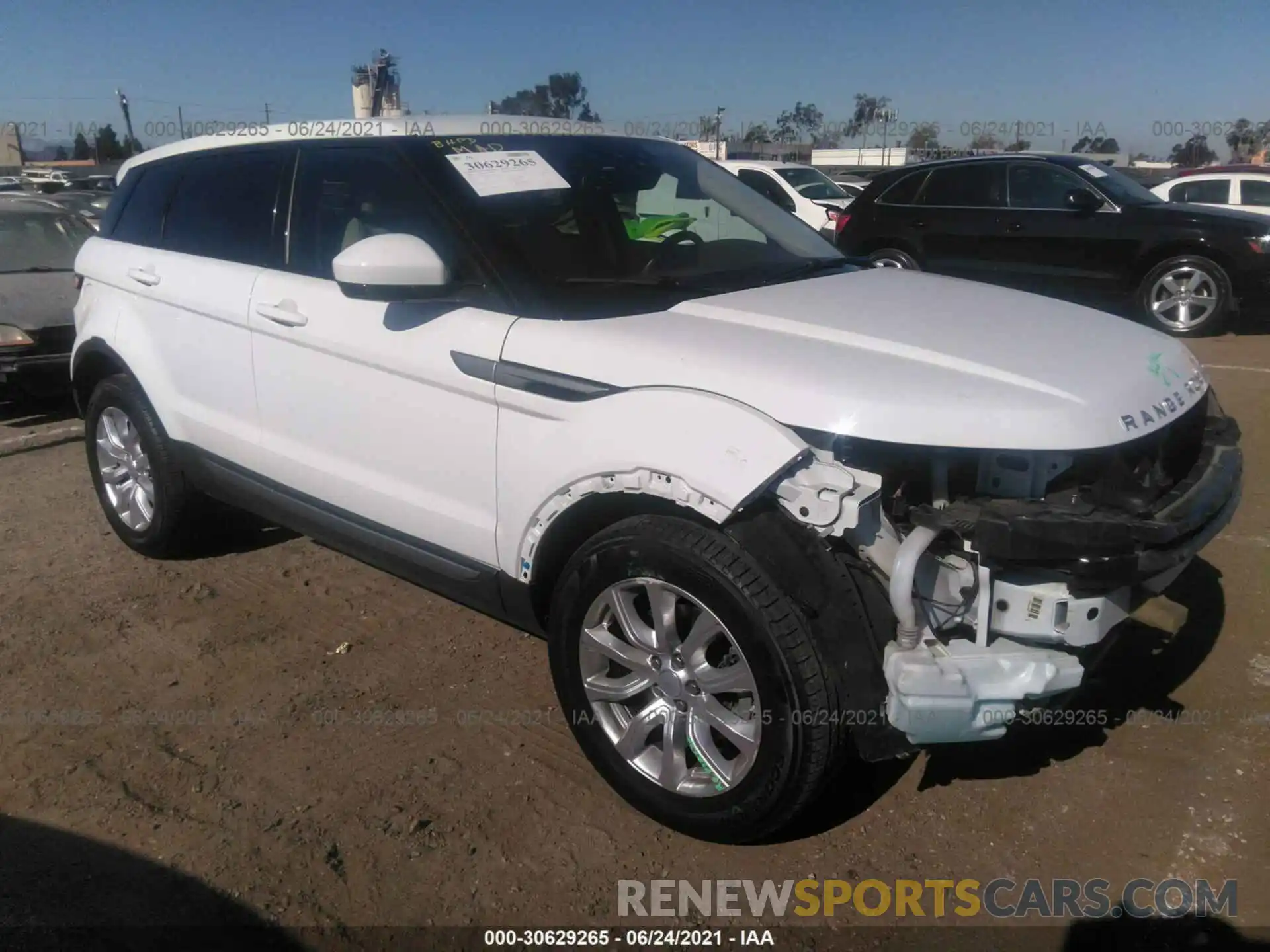 1 Photograph of a damaged car SALVP2RX3KH333366 LAND ROVER RANGE ROVER EVOQUE 2019