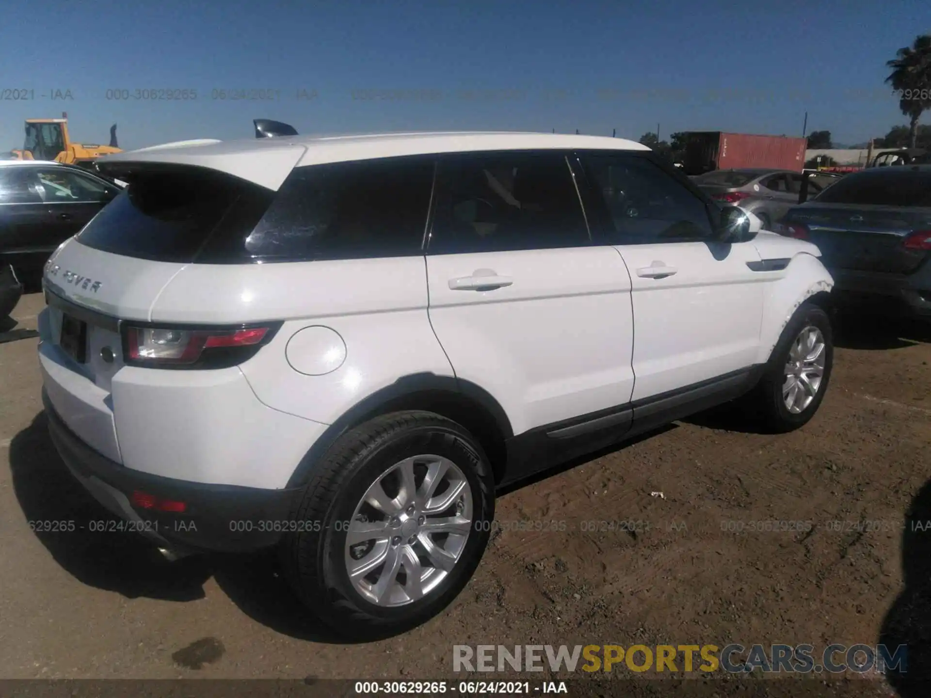 4 Photograph of a damaged car SALVP2RX3KH333366 LAND ROVER RANGE ROVER EVOQUE 2019