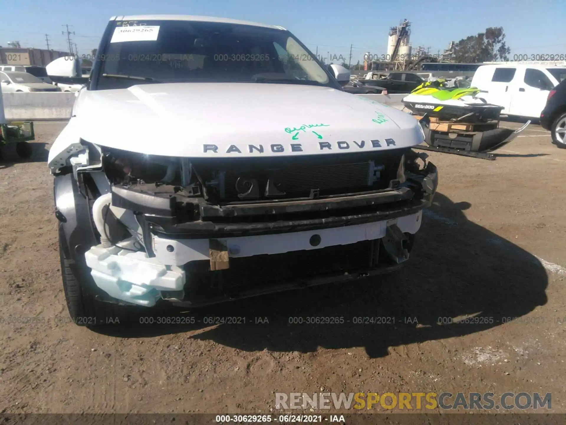 6 Photograph of a damaged car SALVP2RX3KH333366 LAND ROVER RANGE ROVER EVOQUE 2019