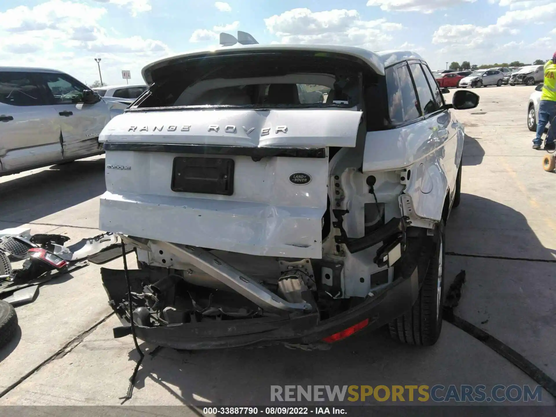 6 Photograph of a damaged car SALVP2RX3KH339328 LAND ROVER RANGE ROVER EVOQUE 2019