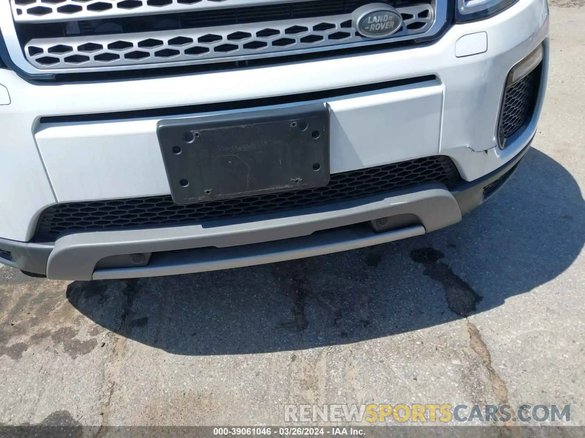 6 Photograph of a damaged car SALVP2RX4KH345199 LAND ROVER RANGE ROVER EVOQUE 2019