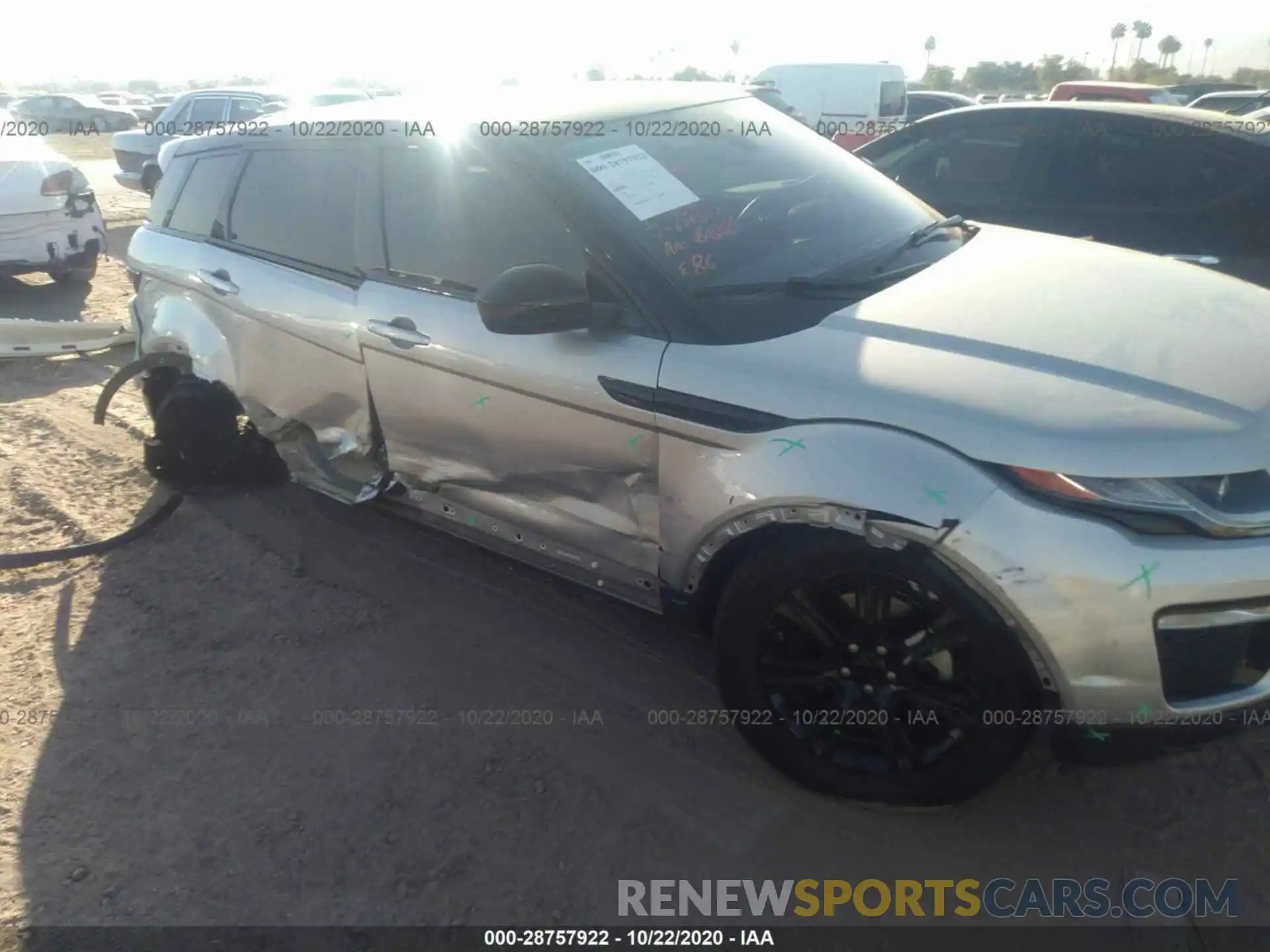 6 Photograph of a damaged car SALVP2RX5KH333434 LAND ROVER RANGE ROVER EVOQUE 2019