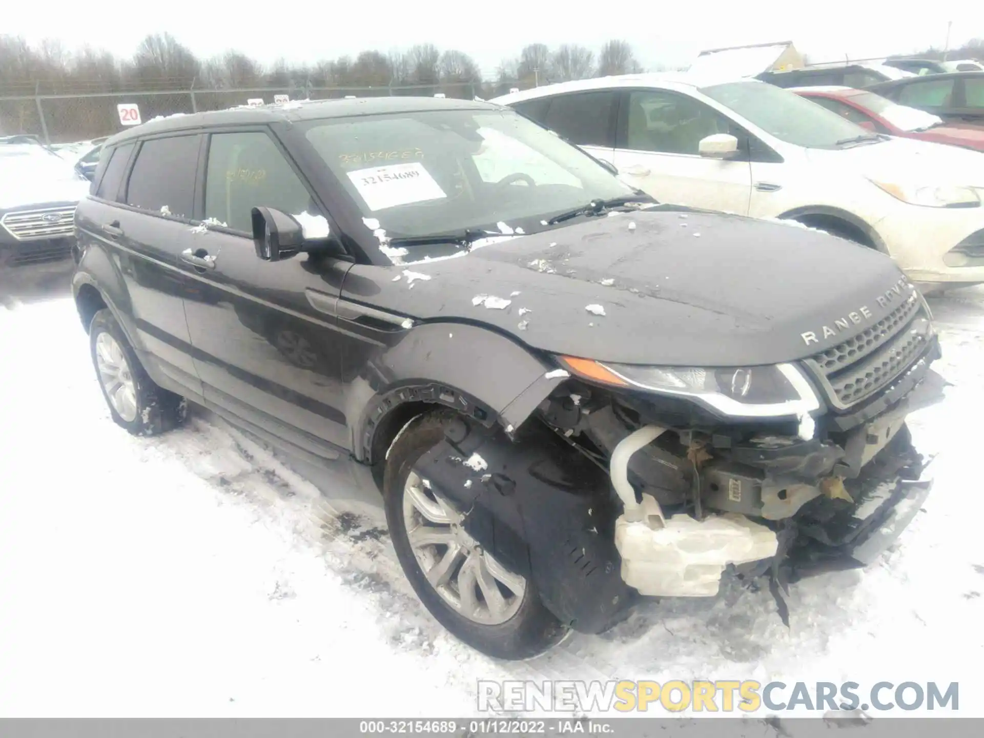 1 Photograph of a damaged car SALVP2RX6KH342014 LAND ROVER RANGE ROVER EVOQUE 2019