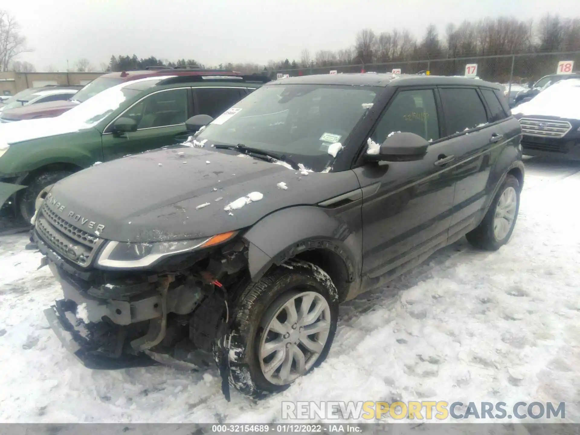 2 Photograph of a damaged car SALVP2RX6KH342014 LAND ROVER RANGE ROVER EVOQUE 2019