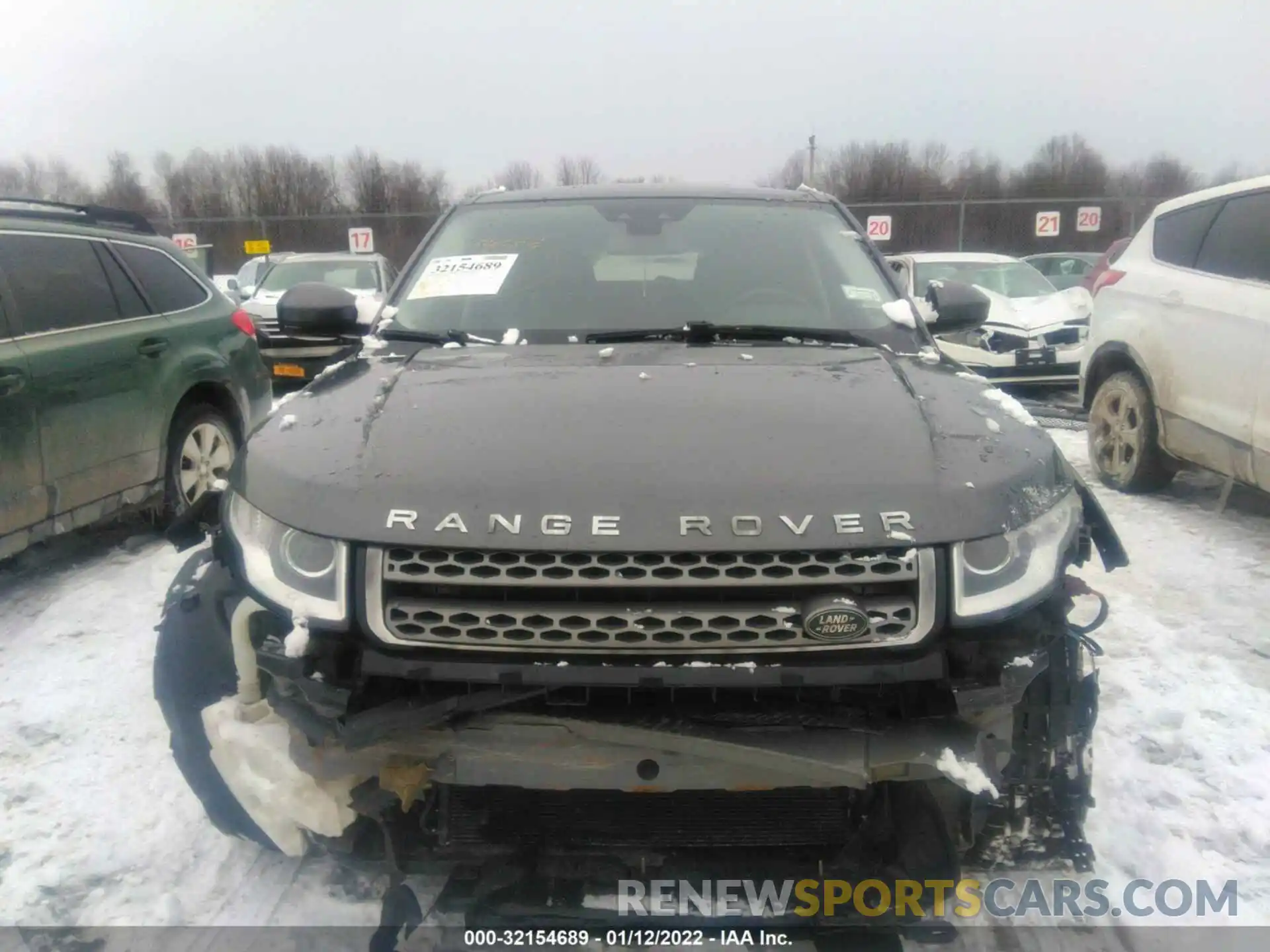 6 Photograph of a damaged car SALVP2RX6KH342014 LAND ROVER RANGE ROVER EVOQUE 2019