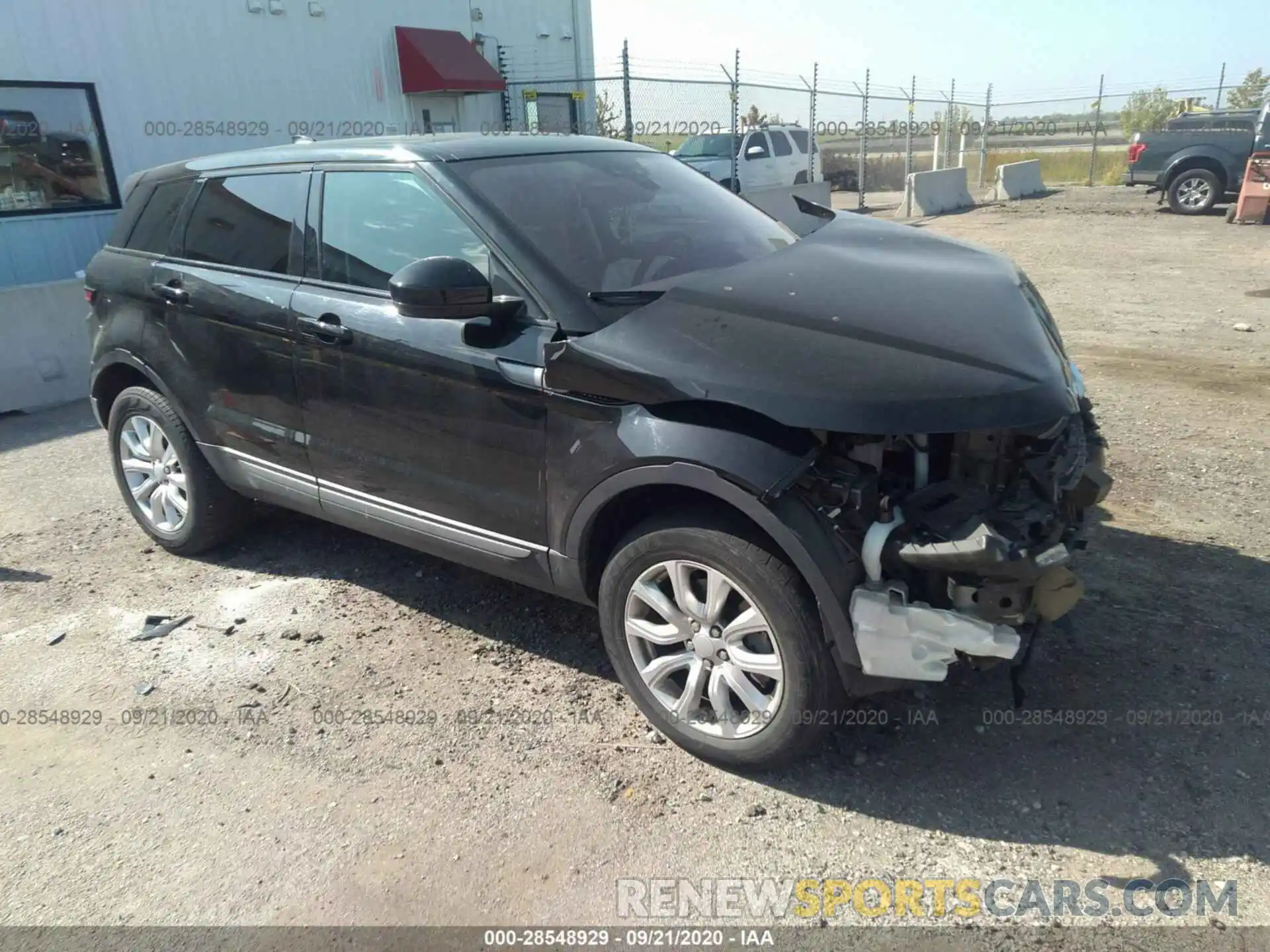 1 Photograph of a damaged car SALVP2RX6KH348704 LAND ROVER RANGE ROVER EVOQUE 2019