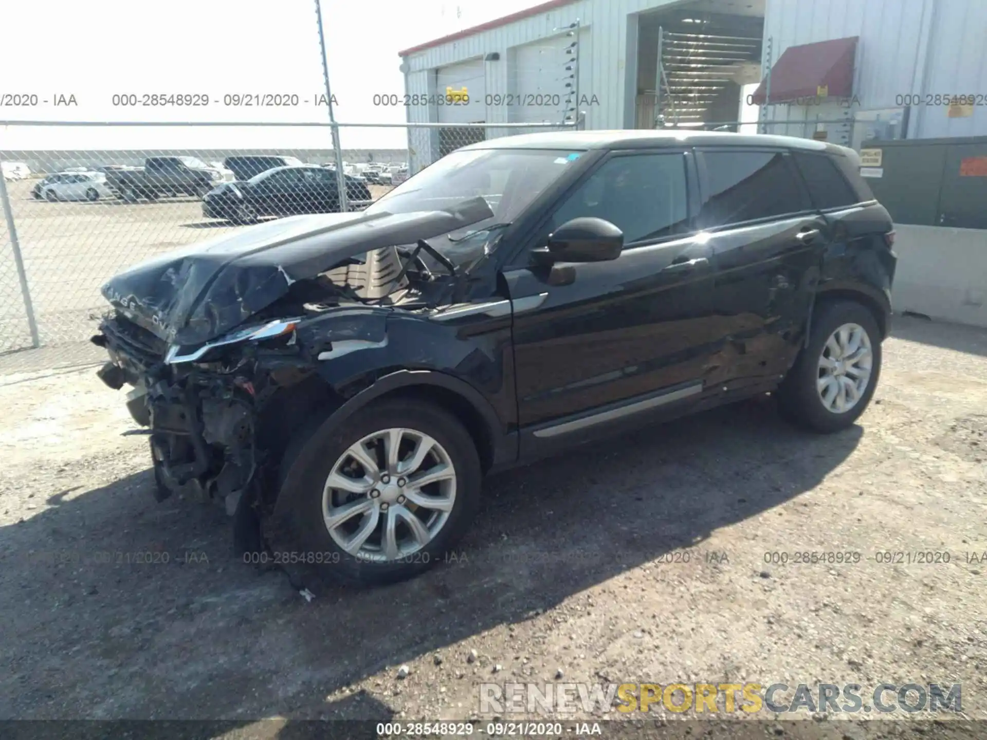 2 Фотография поврежденного автомобиля SALVP2RX6KH348704 LAND ROVER RANGE ROVER EVOQUE 2019