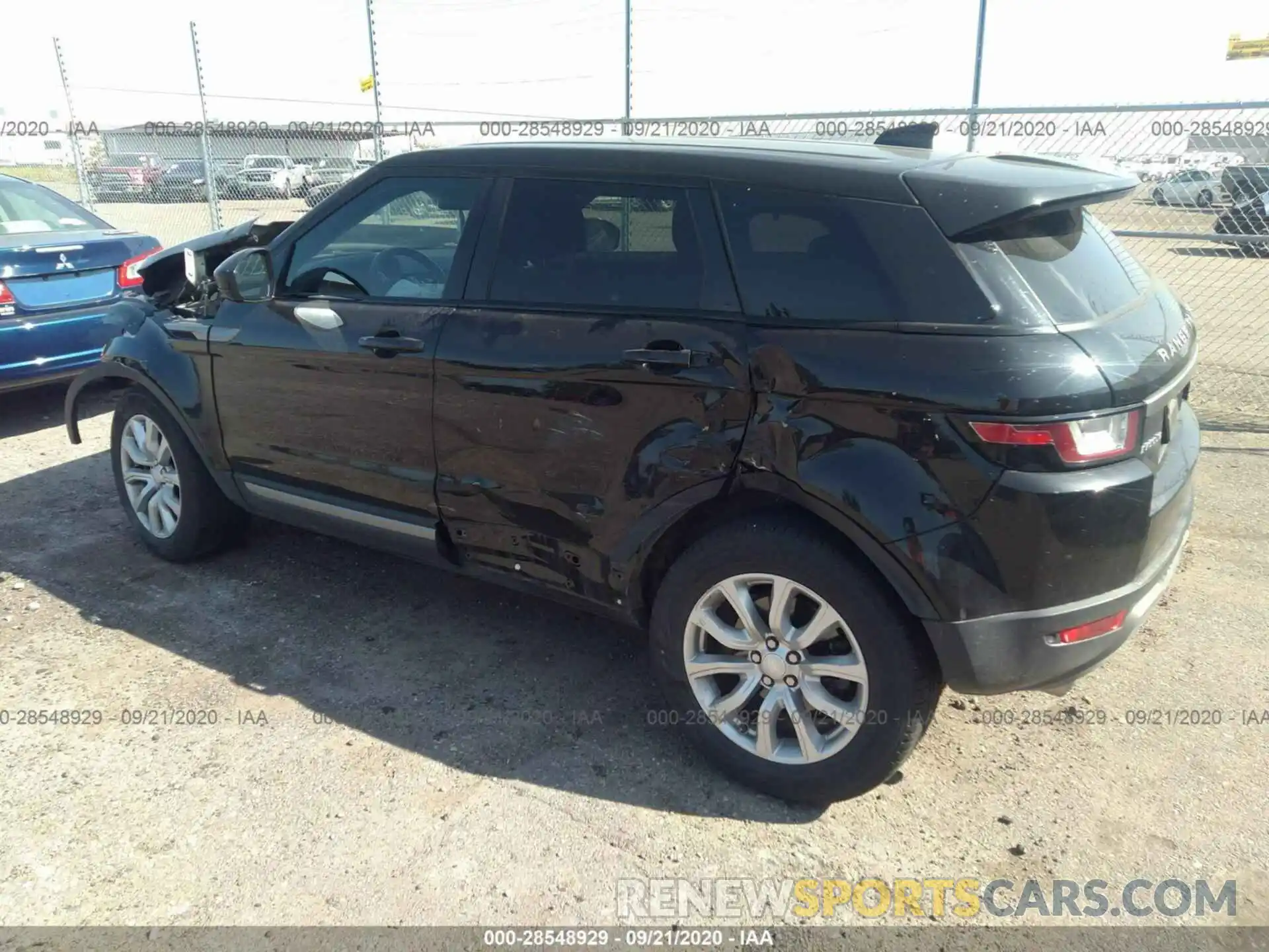 3 Фотография поврежденного автомобиля SALVP2RX6KH348704 LAND ROVER RANGE ROVER EVOQUE 2019