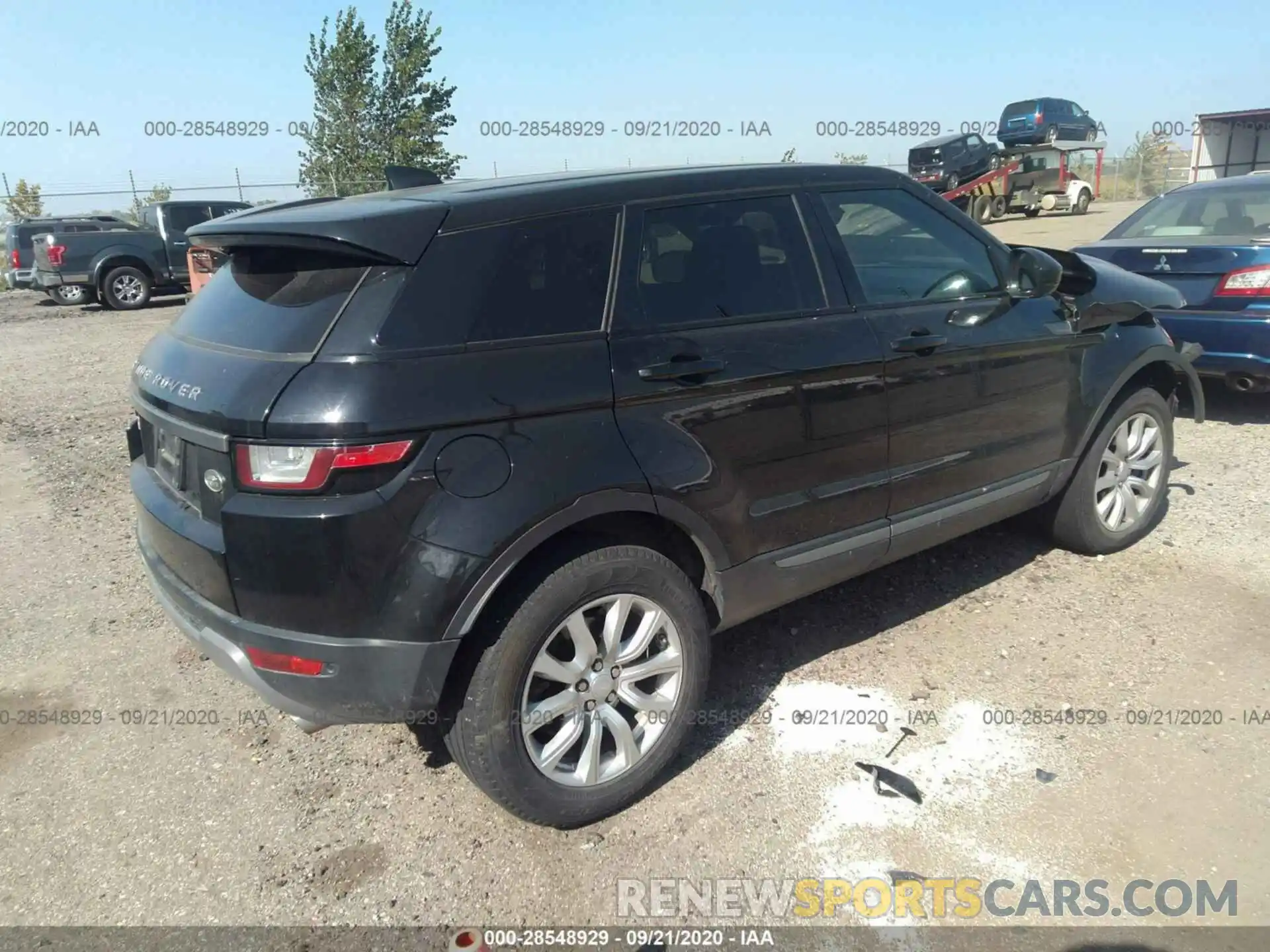 4 Фотография поврежденного автомобиля SALVP2RX6KH348704 LAND ROVER RANGE ROVER EVOQUE 2019