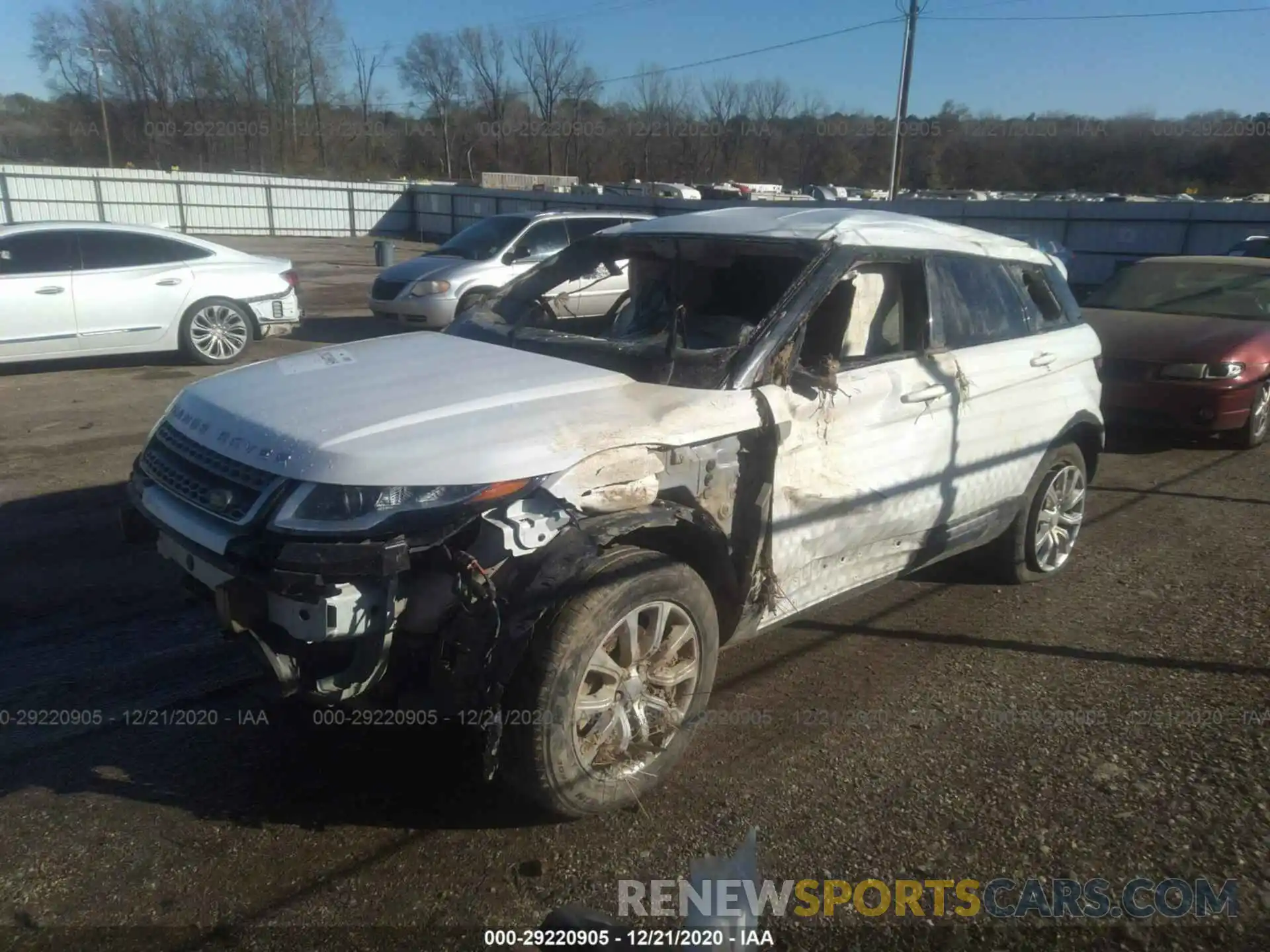 2 Photograph of a damaged car SALVP2RX7KH341812 LAND ROVER RANGE ROVER EVOQUE 2019