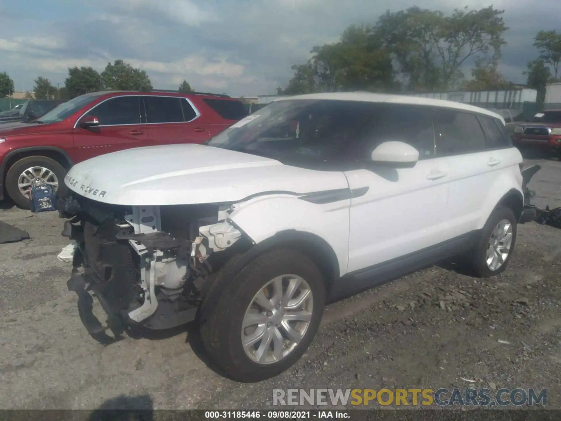 2 Photograph of a damaged car SALVP2RX7KH349523 LAND ROVER RANGE ROVER EVOQUE 2019