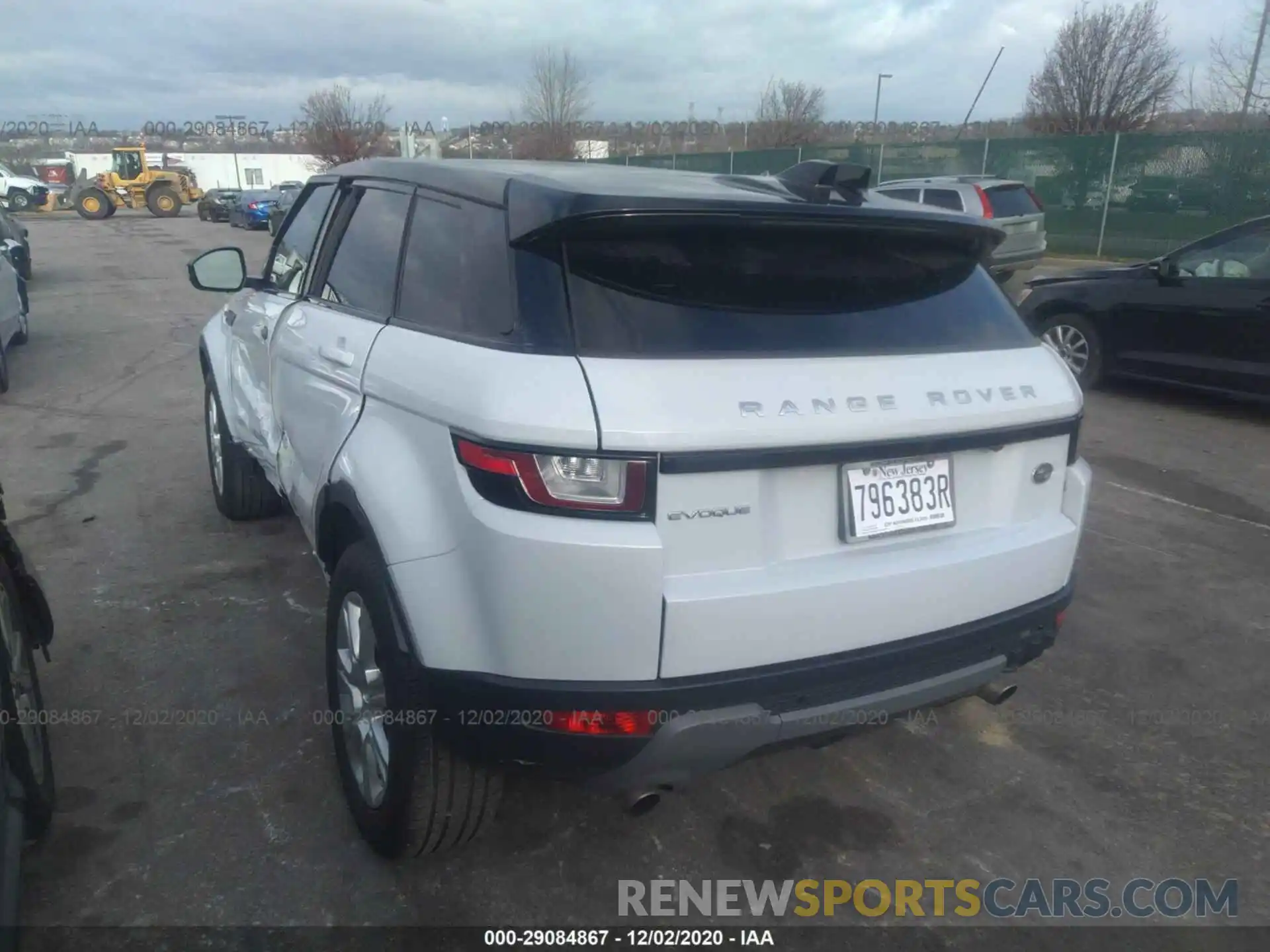 3 Photograph of a damaged car SALVP2RX8KH333069 LAND ROVER RANGE ROVER EVOQUE 2019