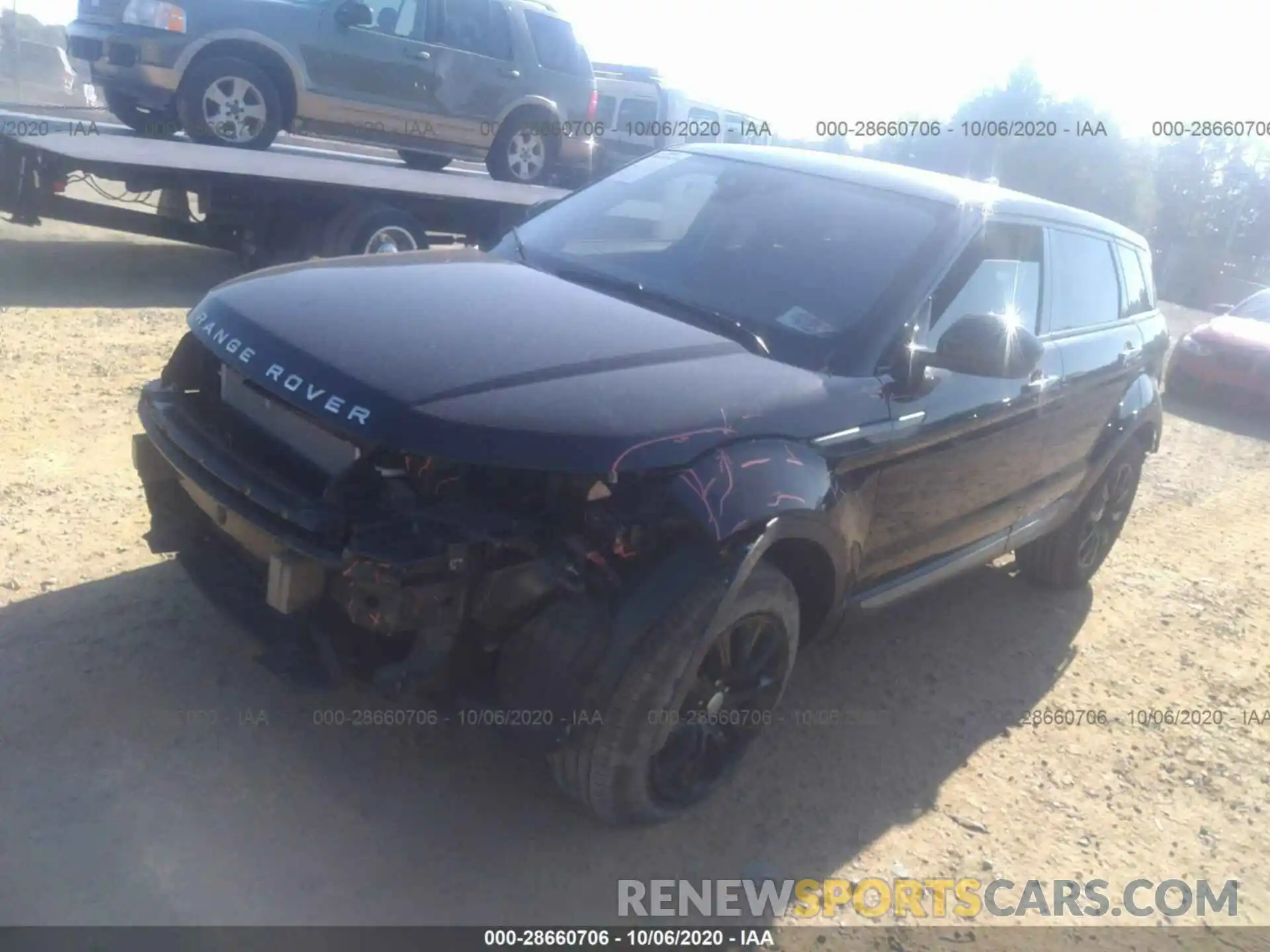 2 Photograph of a damaged car SALVP2RX9KH345036 LAND ROVER RANGE ROVER EVOQUE 2019