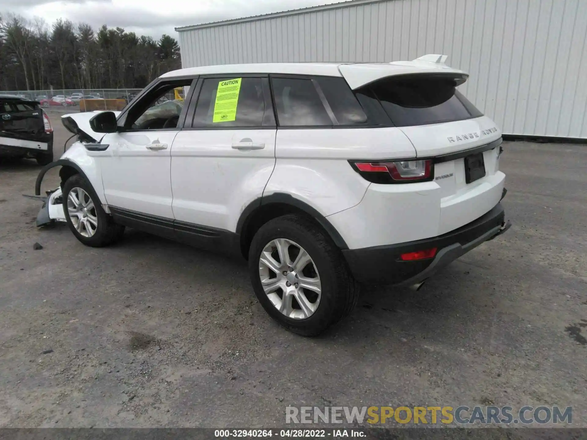 3 Photograph of a damaged car SALVP2RX9KH347076 LAND ROVER RANGE ROVER EVOQUE 2019