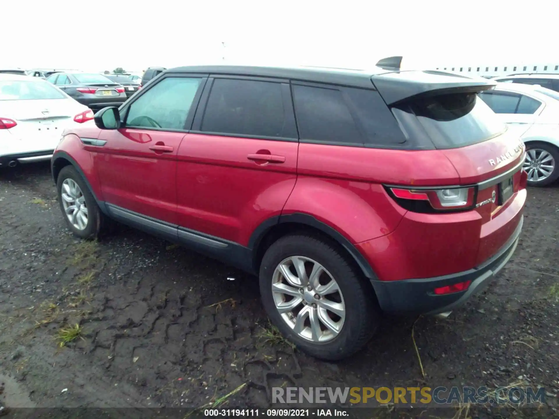 3 Фотография поврежденного автомобиля SALVP2RX9KH347529 LAND ROVER RANGE ROVER EVOQUE 2019