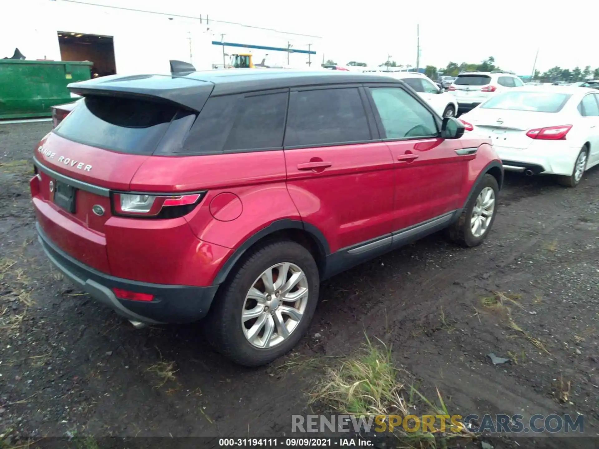 4 Фотография поврежденного автомобиля SALVP2RX9KH347529 LAND ROVER RANGE ROVER EVOQUE 2019