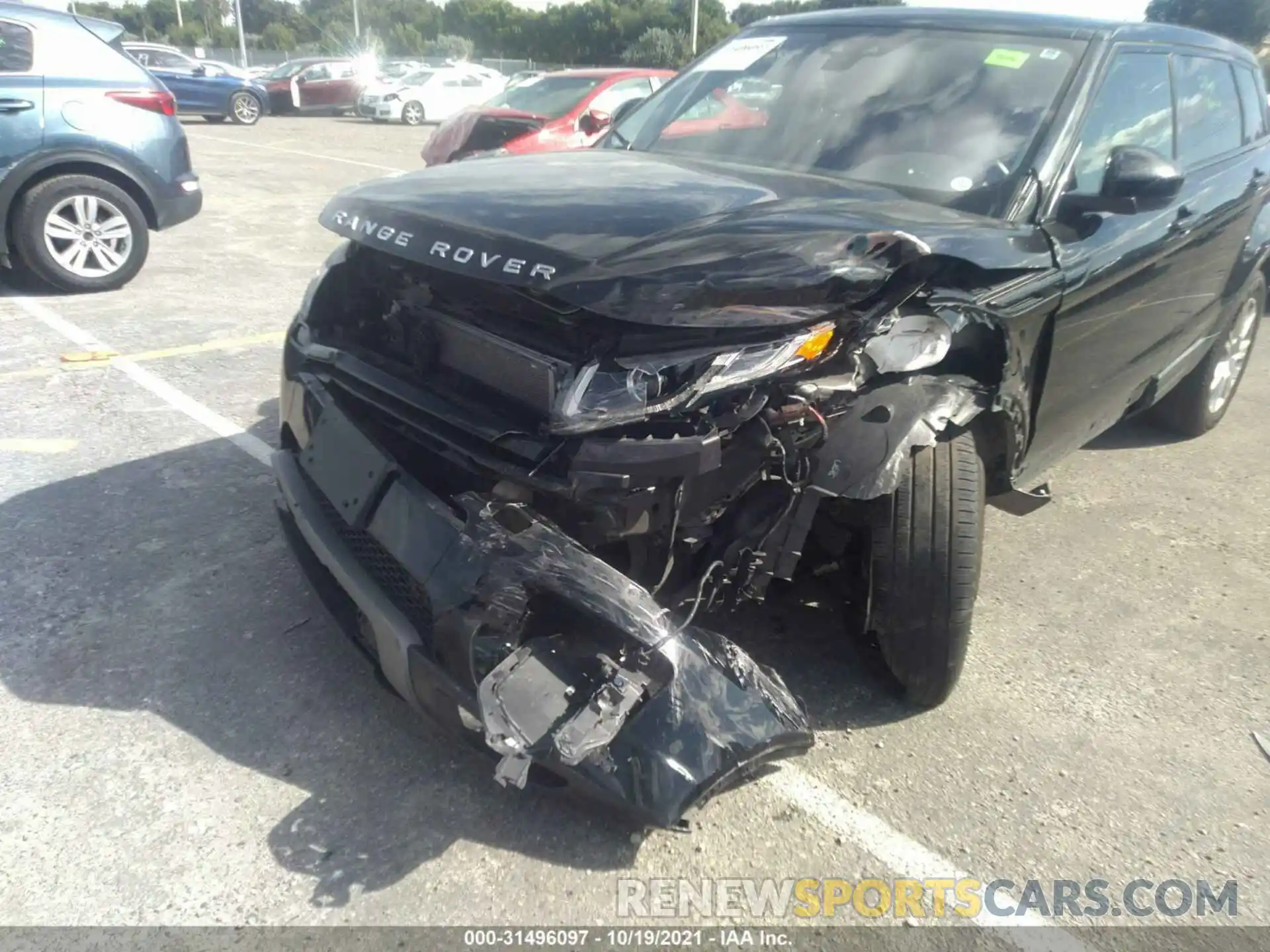 6 Photograph of a damaged car SALVP2RXXKH334627 LAND ROVER RANGE ROVER EVOQUE 2019