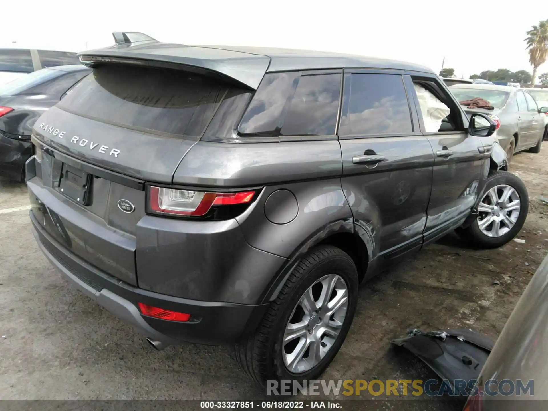 4 Фотография поврежденного автомобиля SALVP2RXXKH337821 LAND ROVER RANGE ROVER EVOQUE 2019