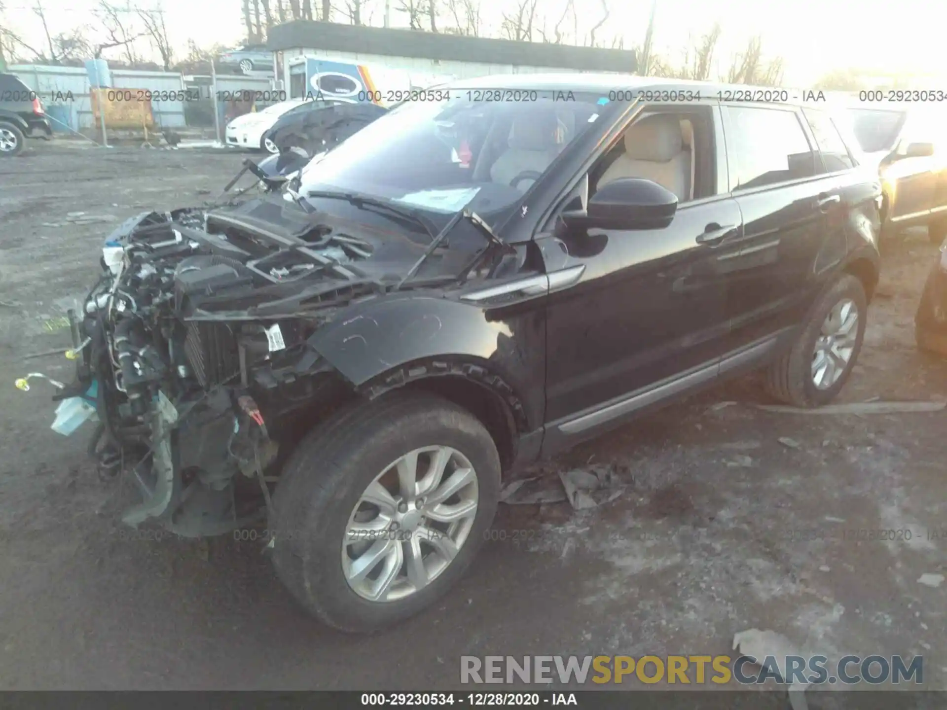 2 Photograph of a damaged car SALVP2RXXKH343828 LAND ROVER RANGE ROVER EVOQUE 2019